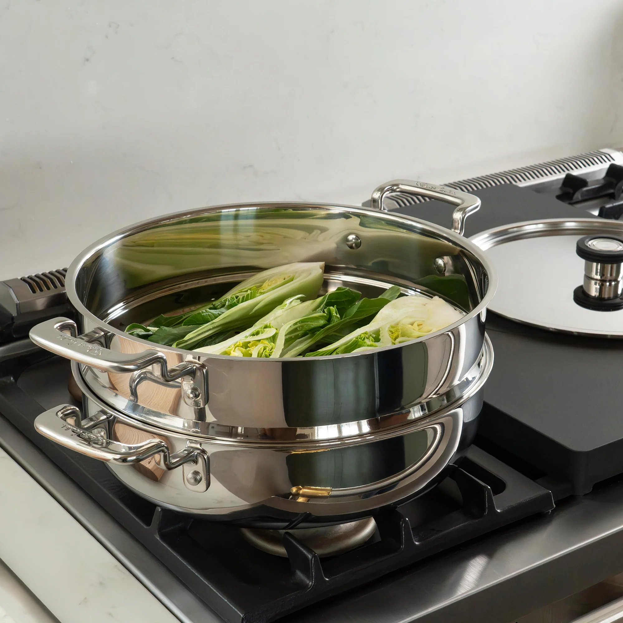 316 Series Cookware Steamer Insert 28cm - Image 2