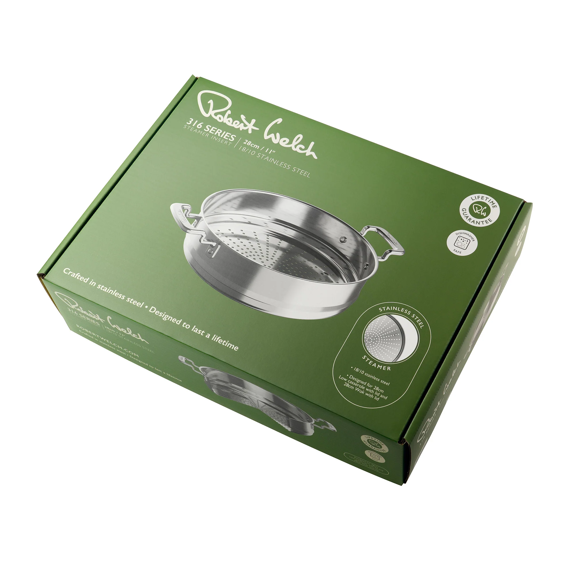 316 Series Cookware Steamer Insert 28cm - Image 3