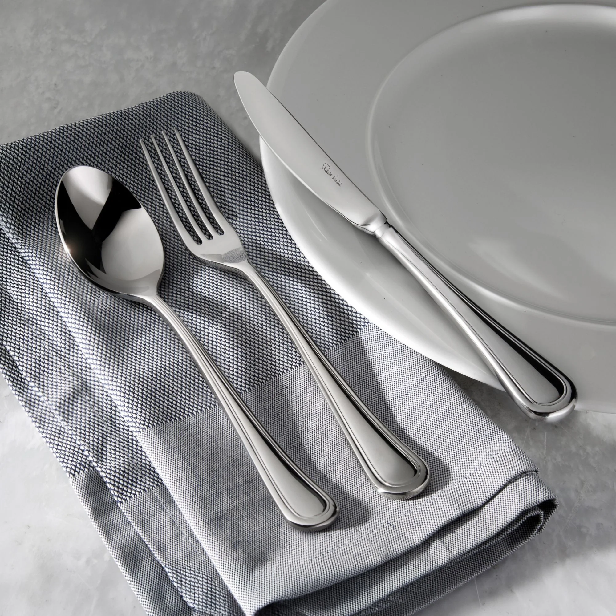 Aston Bright Serving Fork - Image 2