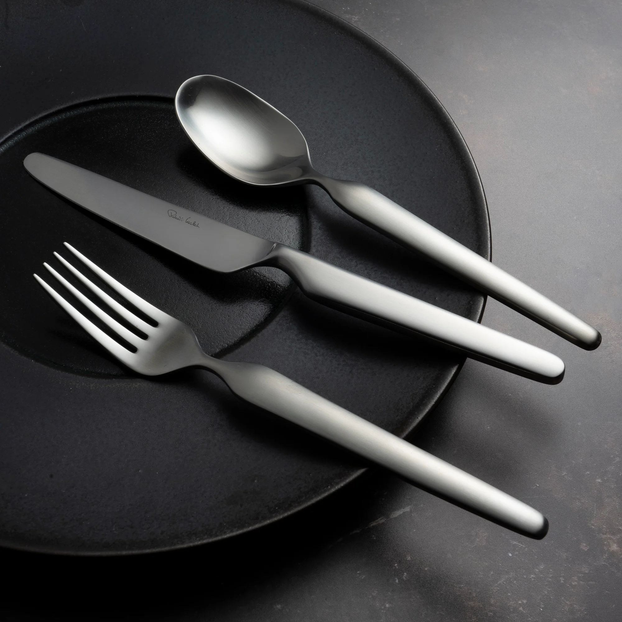 Bergen Satin Serving Fork - Image 2