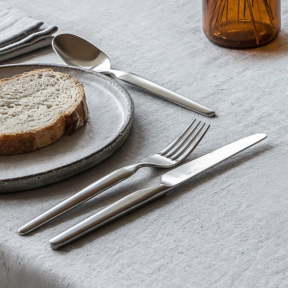 Bergen Satin Serving Fork - Image 4