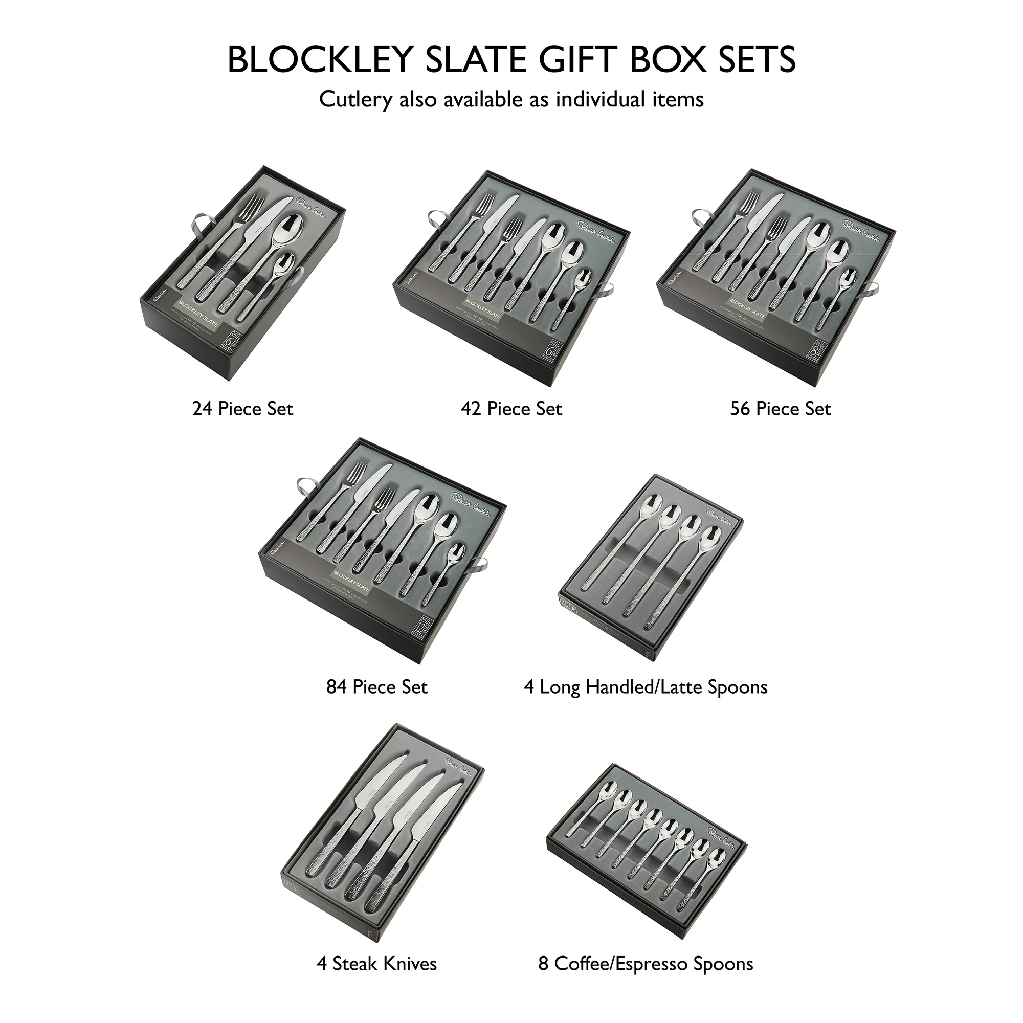 Blockley Slate Bright Steak Knife - Image 6
