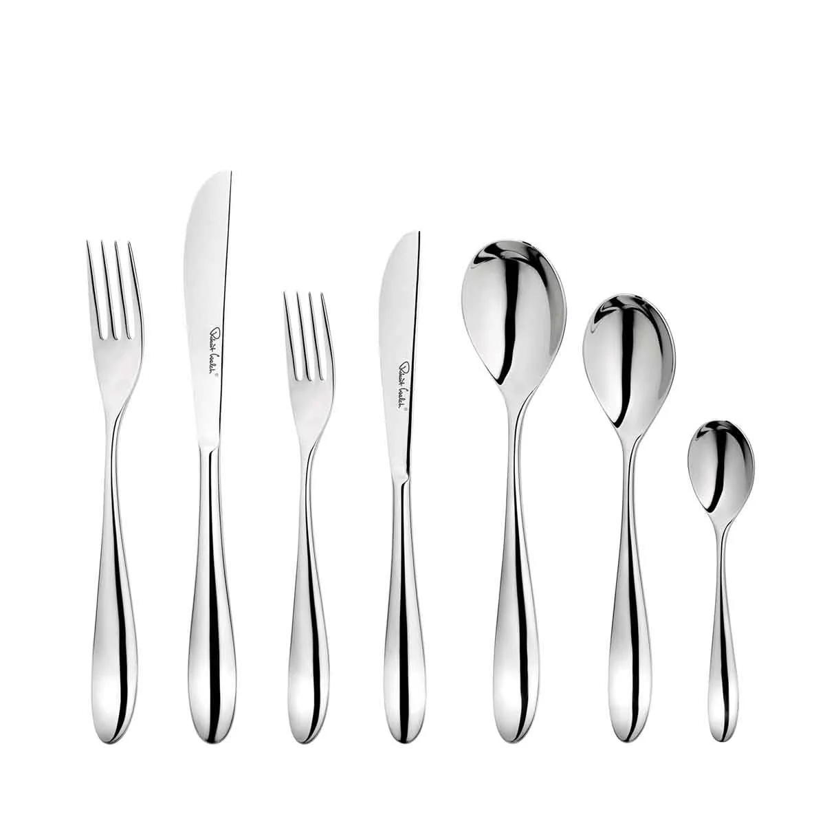 Deta Bright Cutlery Set, 56 Piece for 8 People