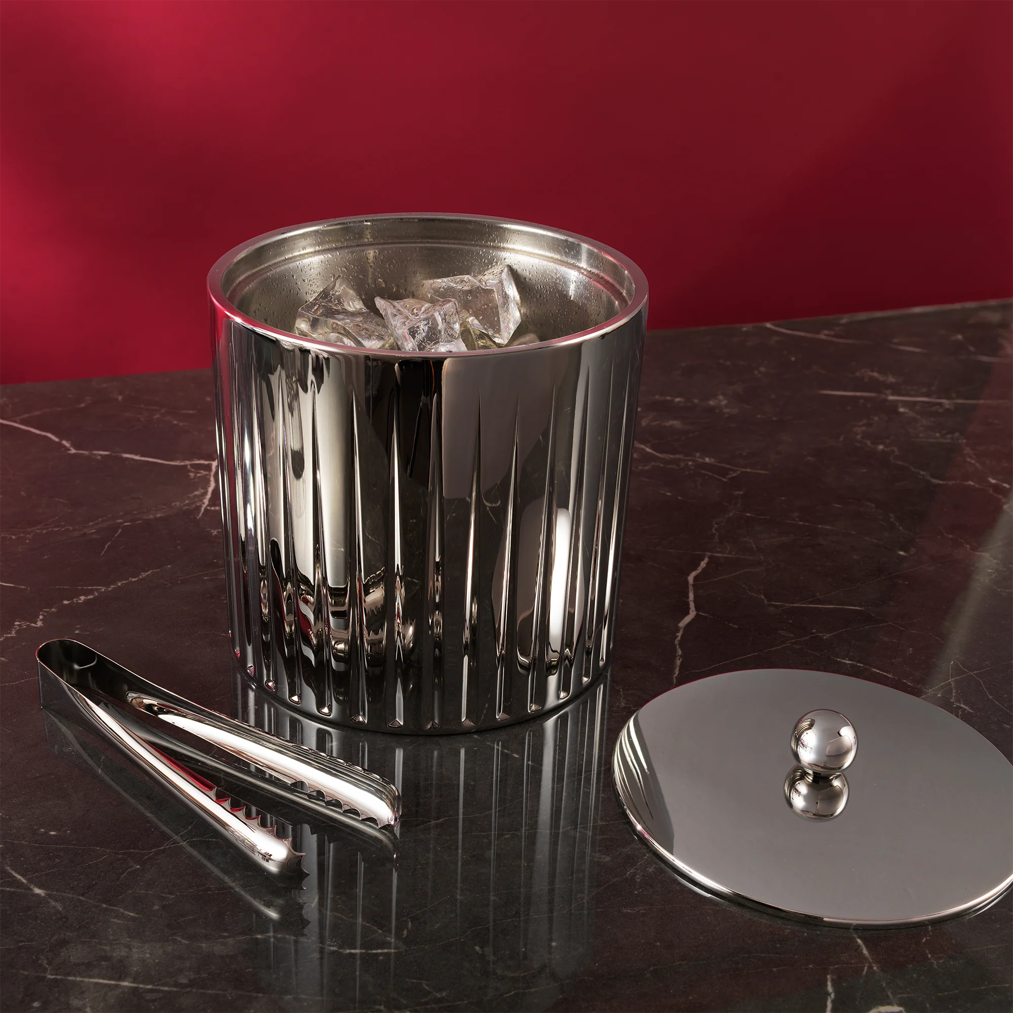 Dorset Double Walled Ice Bucket and Lid - Image 2