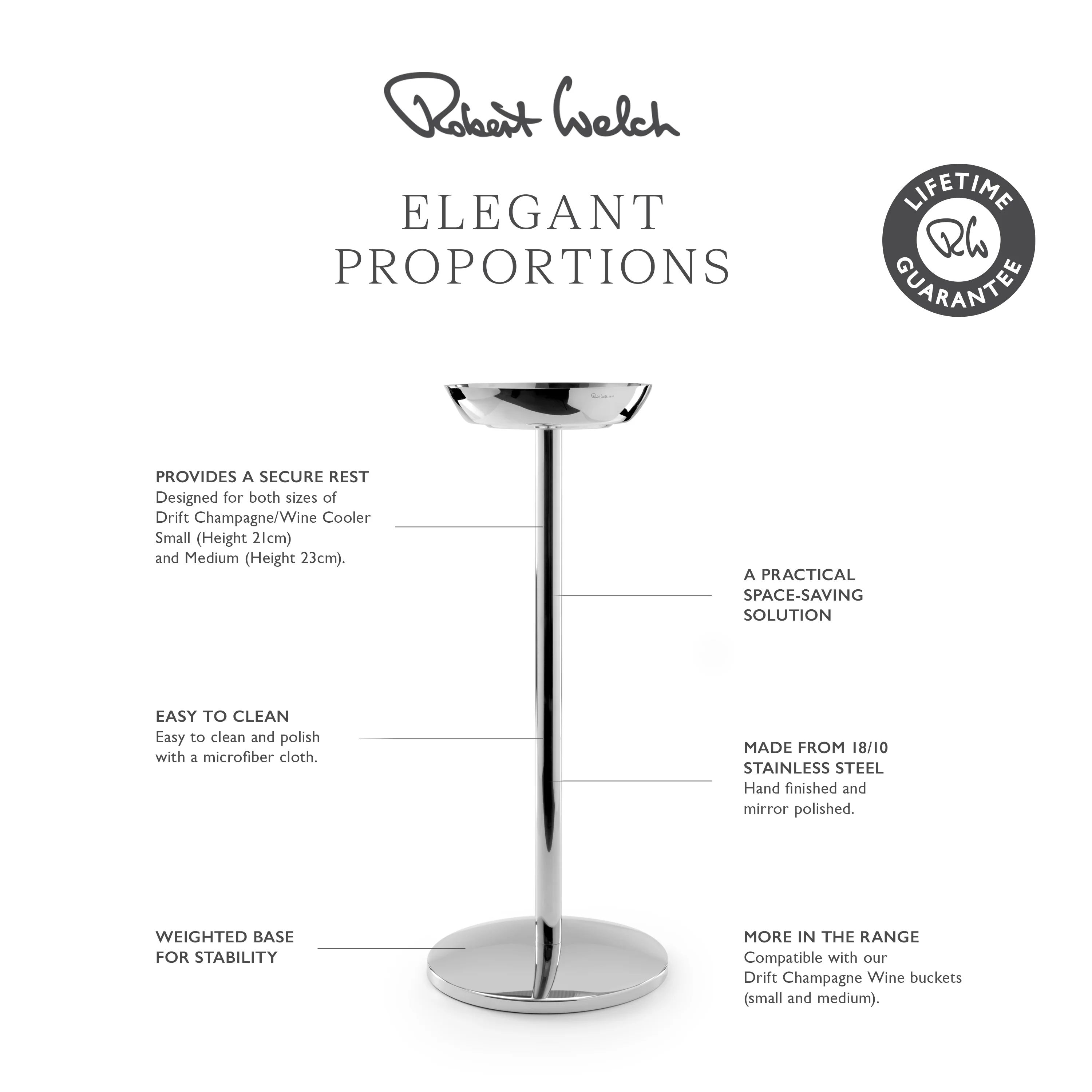 Drift Champagne Bucket Stand - Image 4