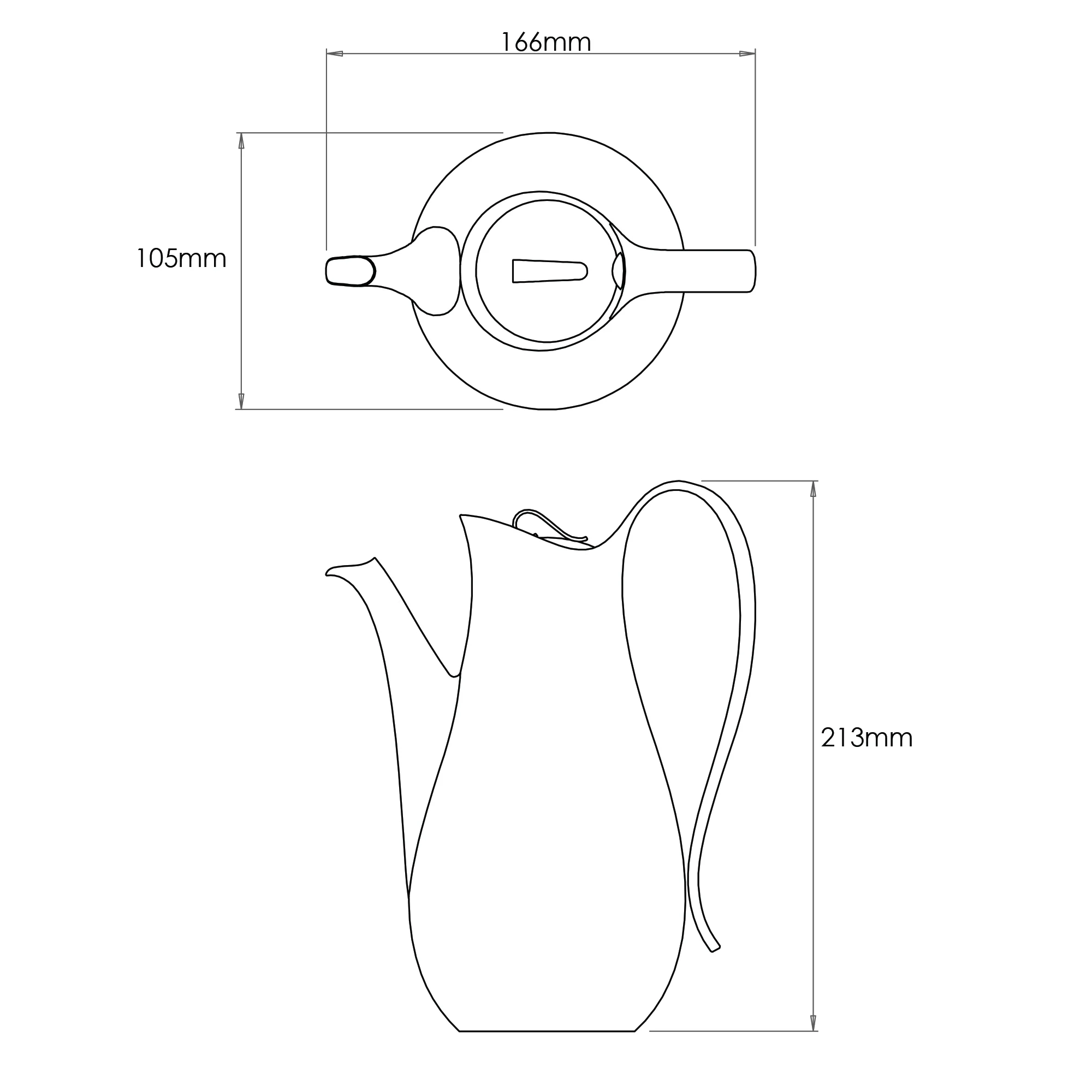Drift Coffee Pot, 1 Litre - Image 7