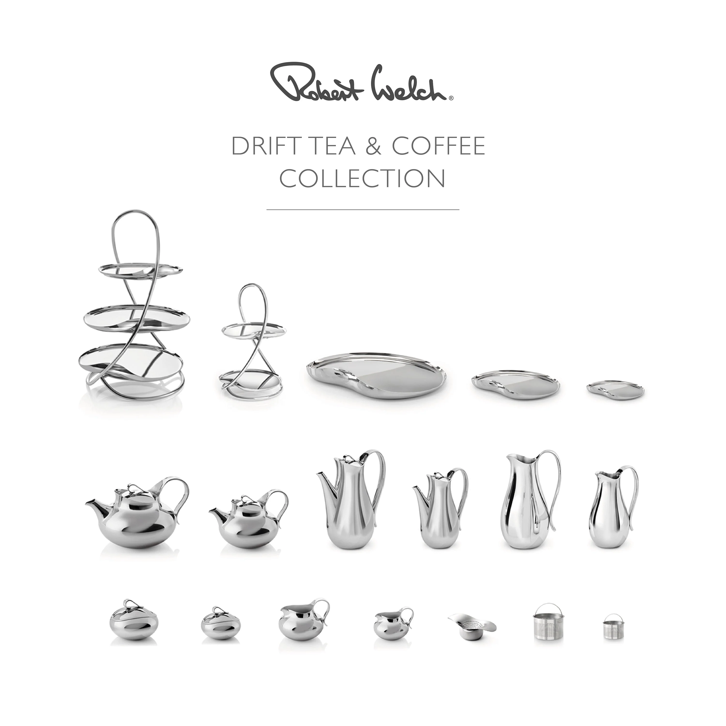 Drift Coffee Set, Small With Tray - Image 4