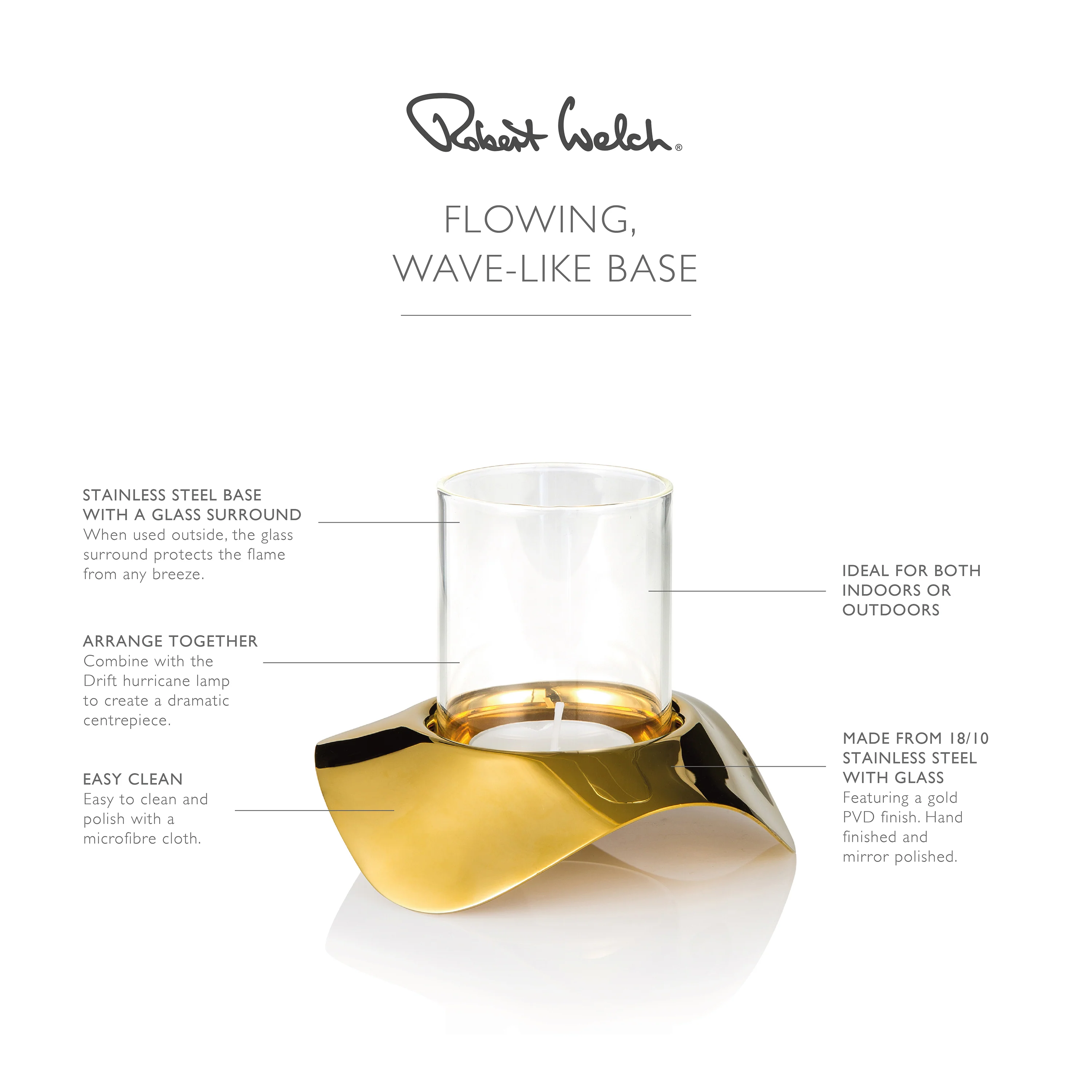 Drift Dawn Tealight Holder - Image 4