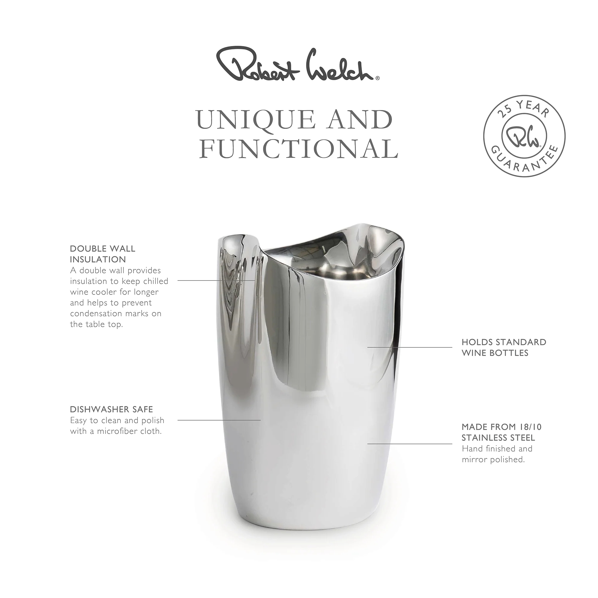 Drift Double-Walled Wine Cooler - Image 3