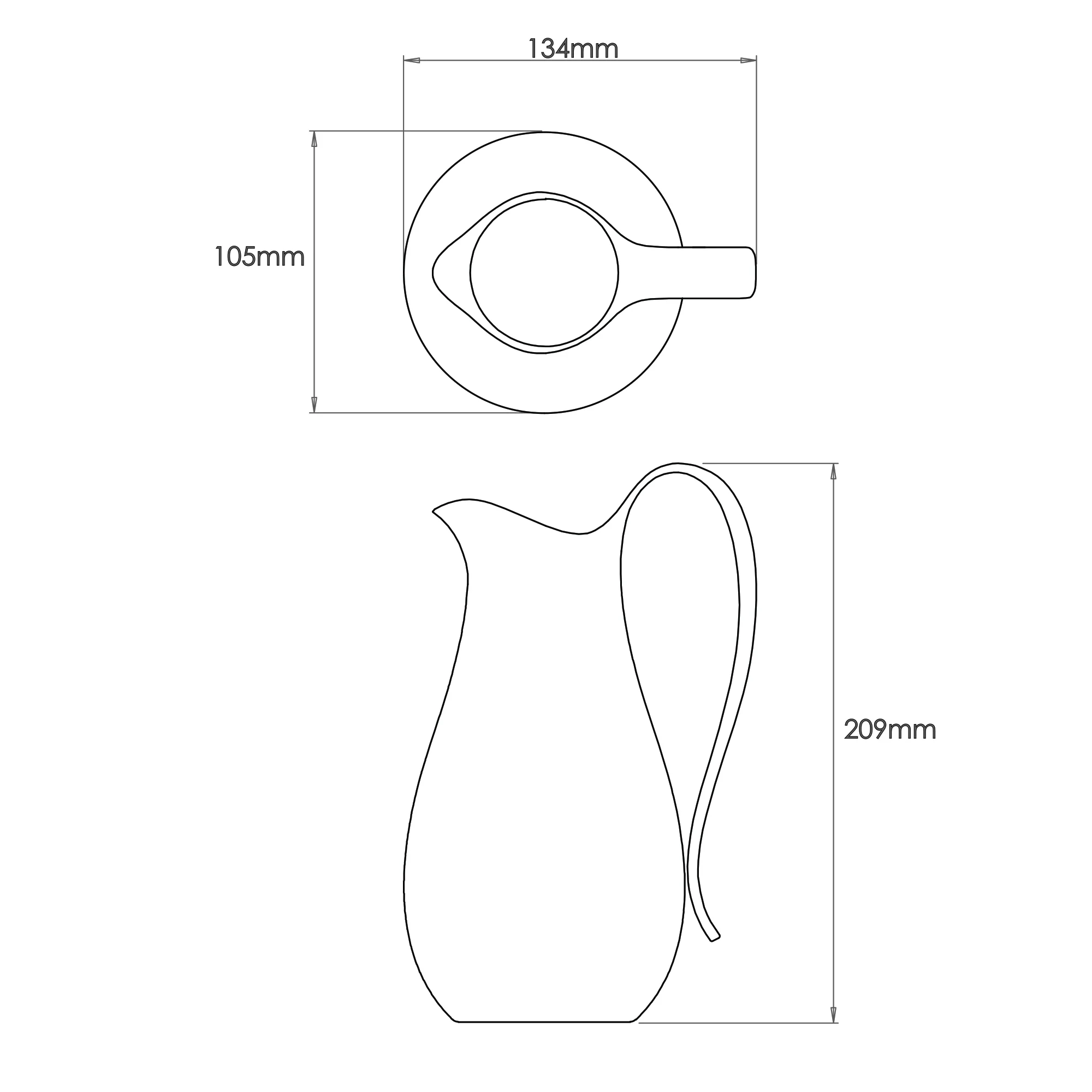 Drift Pitcher, 1 Litre - Image 6