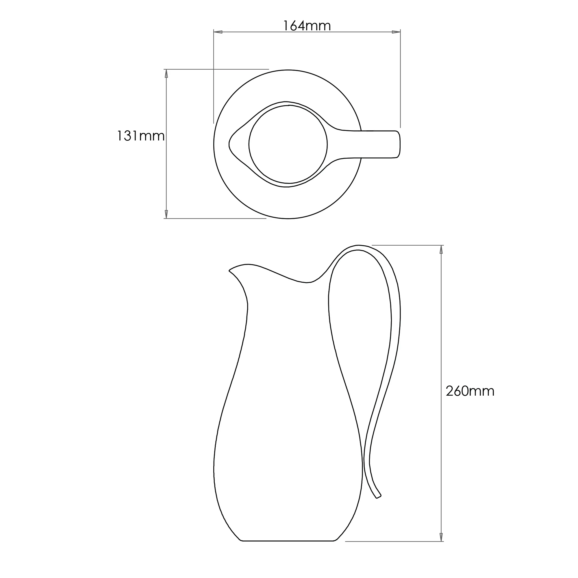 Drift Pitcher, 2 Litre - Image 6