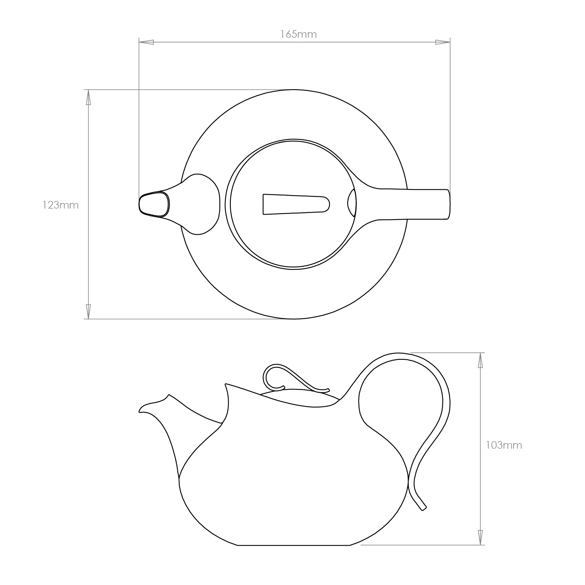 Drift Teapot, 450 ml - Image 7