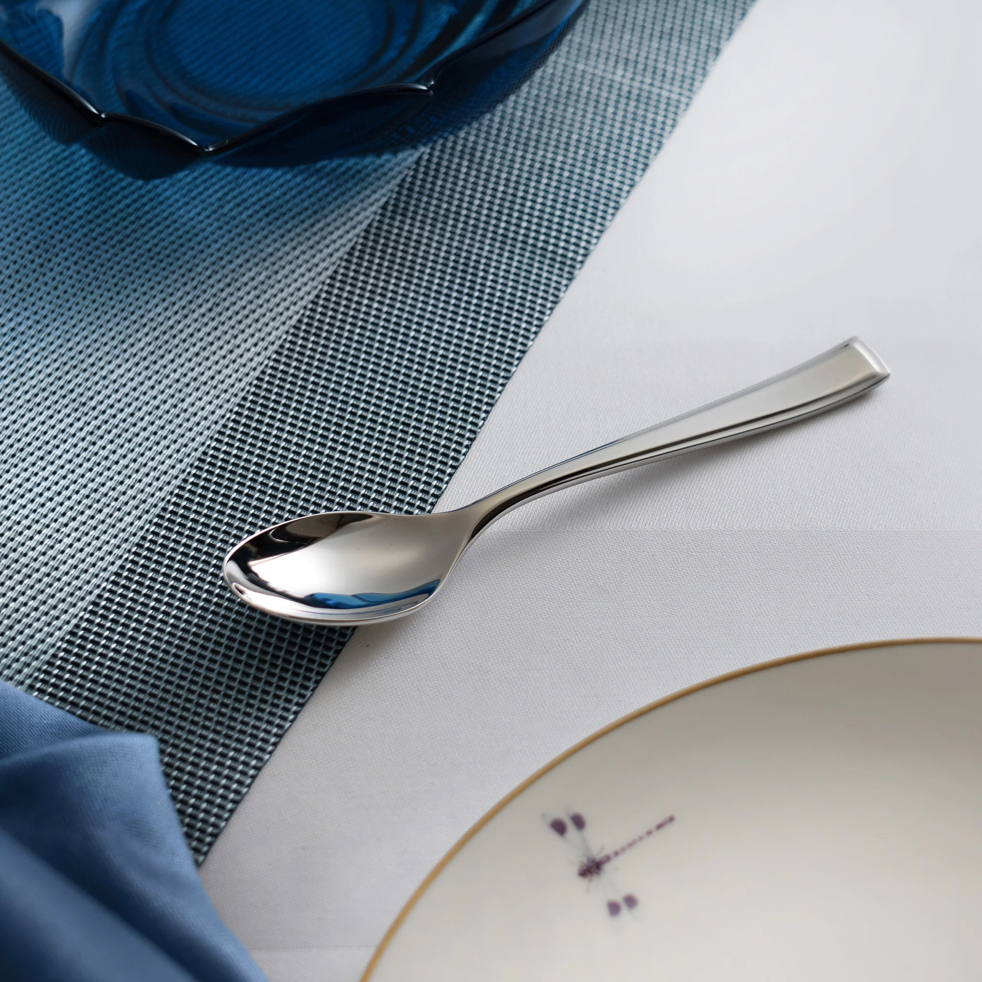 Fairford Bright American / US Teaspoon - Image 2