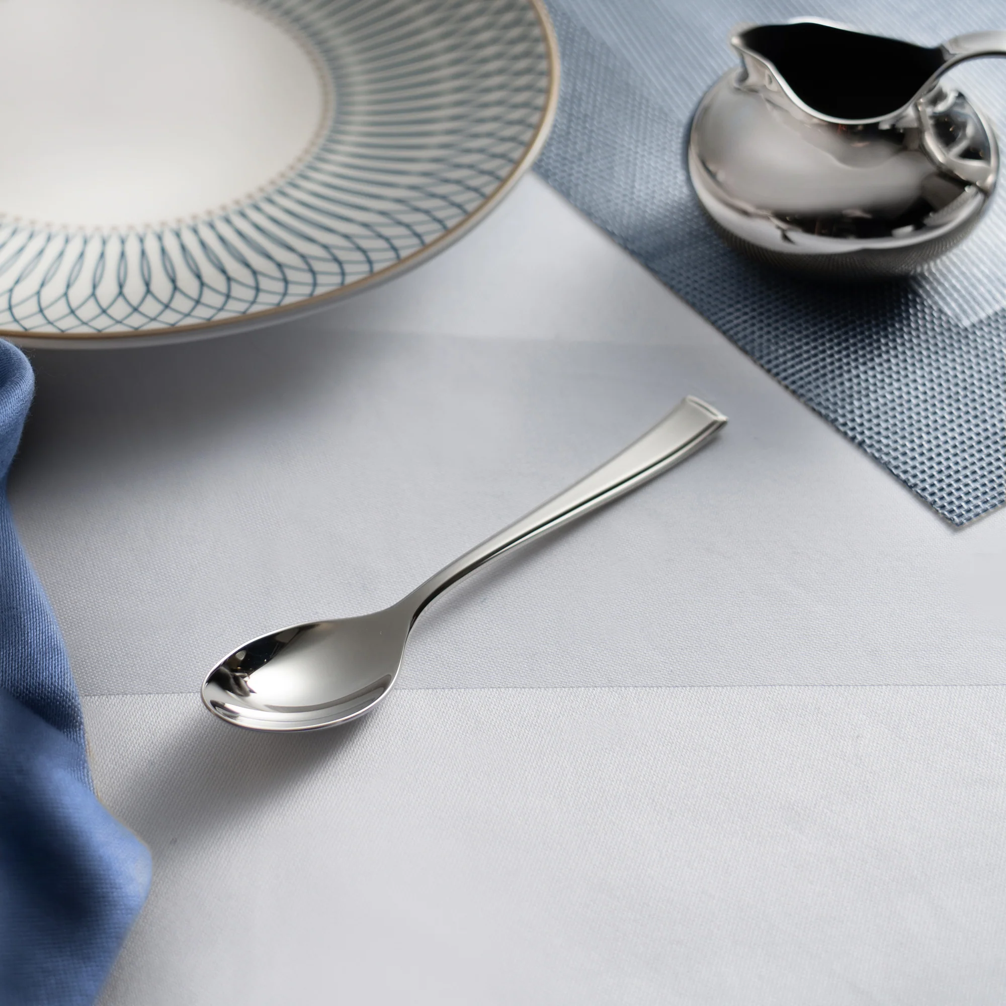 Fairford Bright English Teaspoon - Image 2
