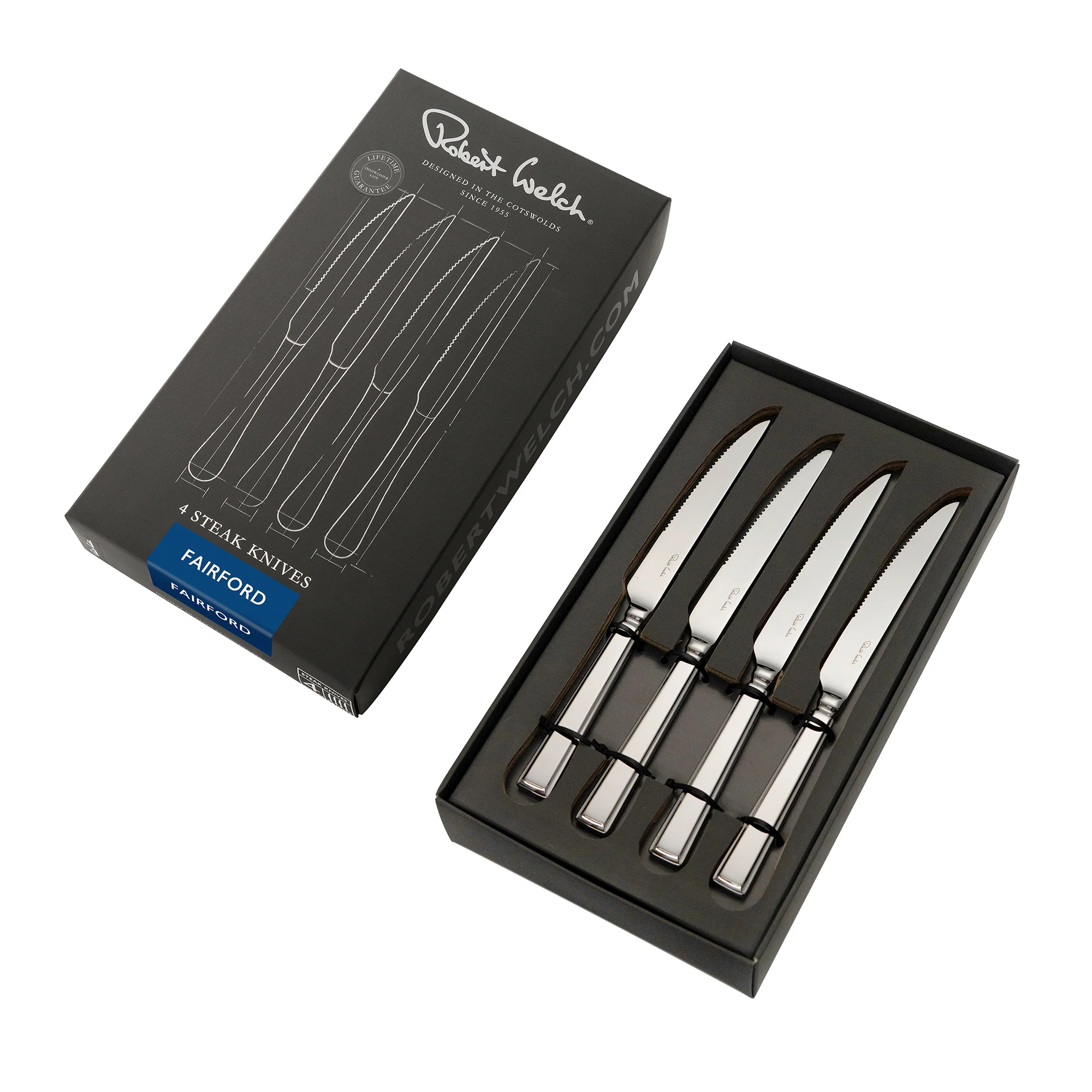 Fairford Bright Steak Knife, Set of 4 - Image 3