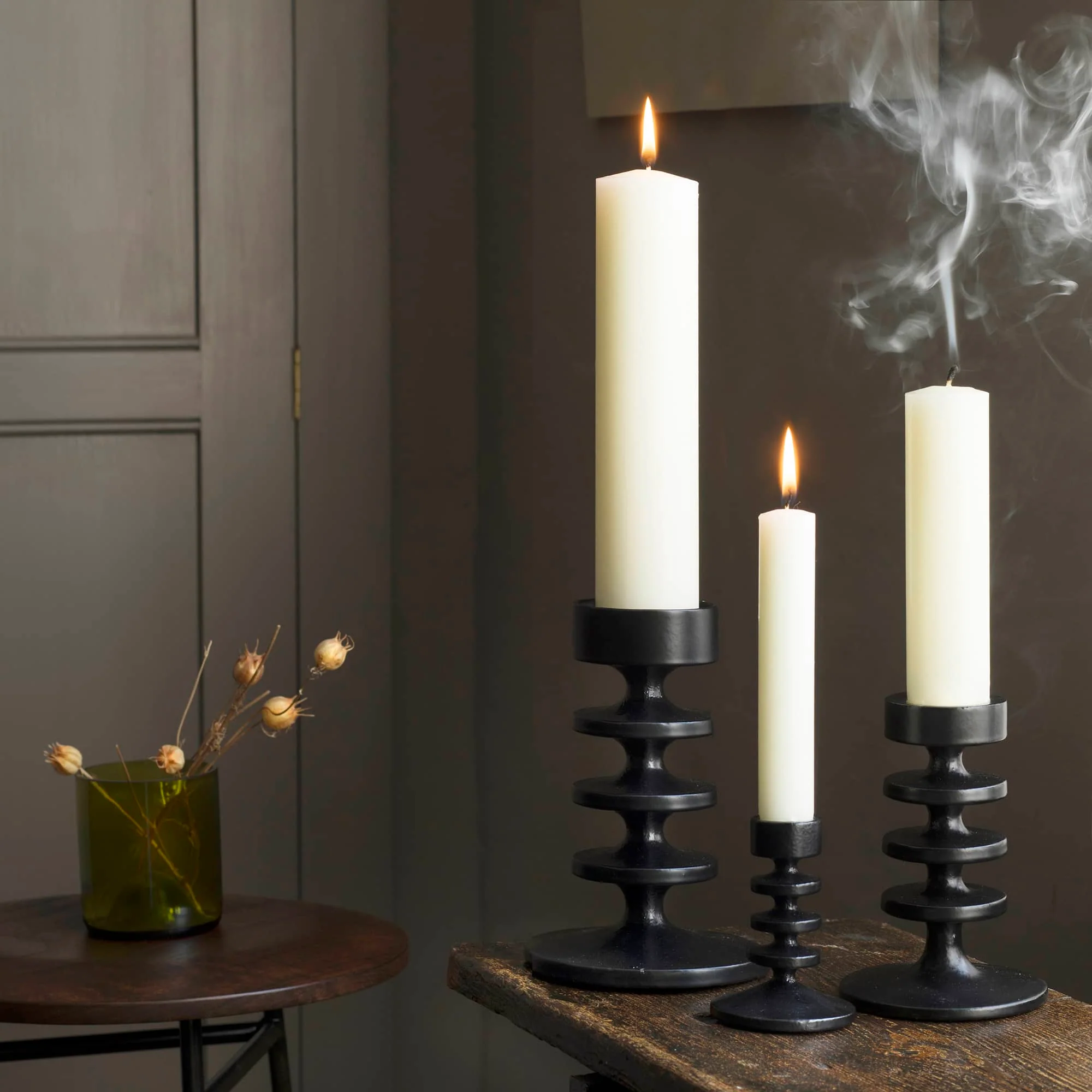 Hobart Candlestick, Set of 3 - Image 2
