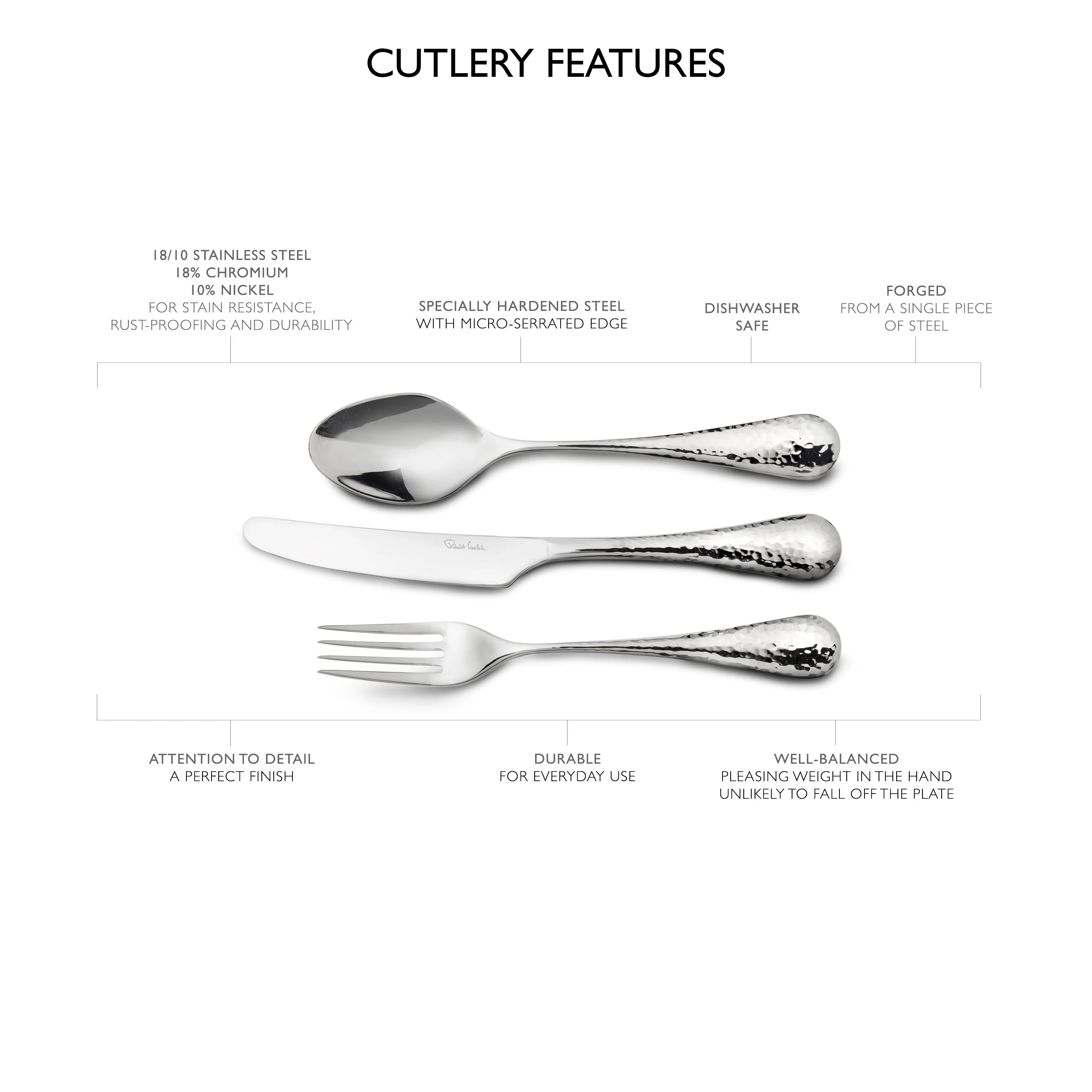 Honeybourne Bright Fish Knife - Image 7