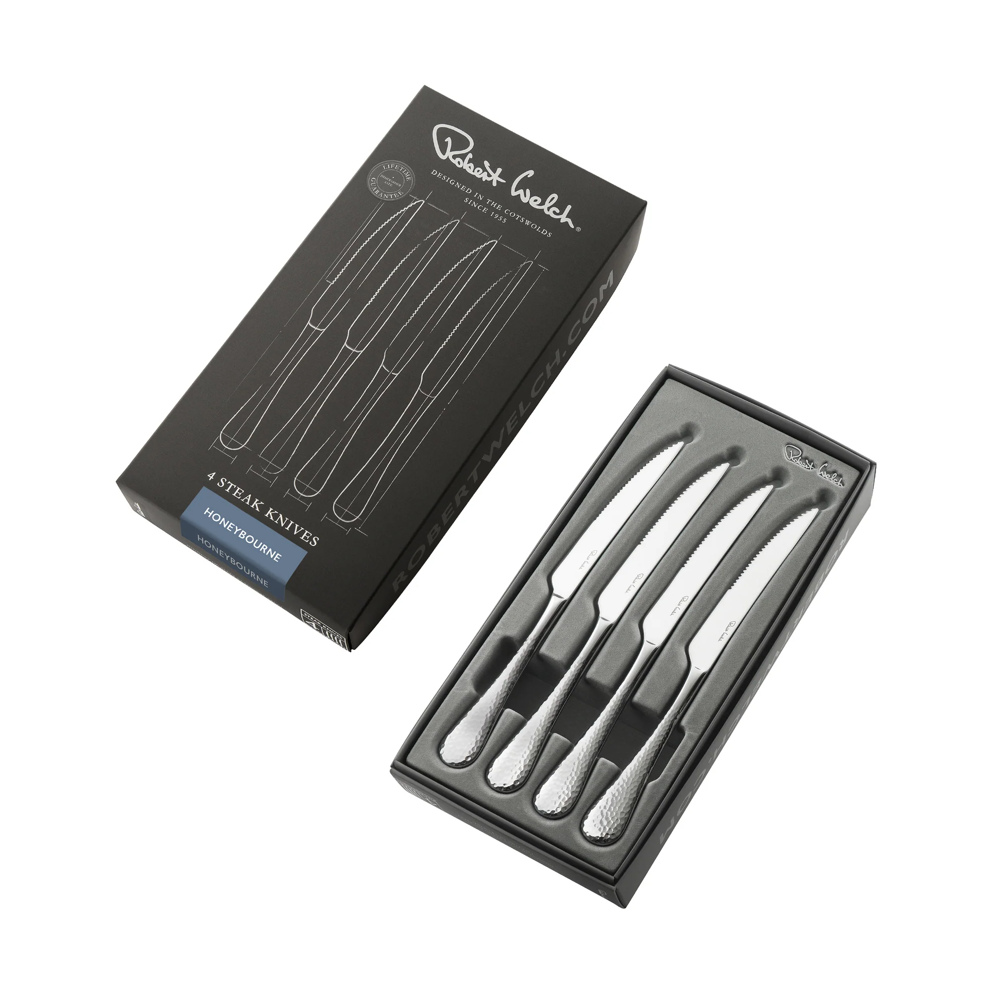 Honeybourne Bright Steak Knife, Set of 4 - Image 3