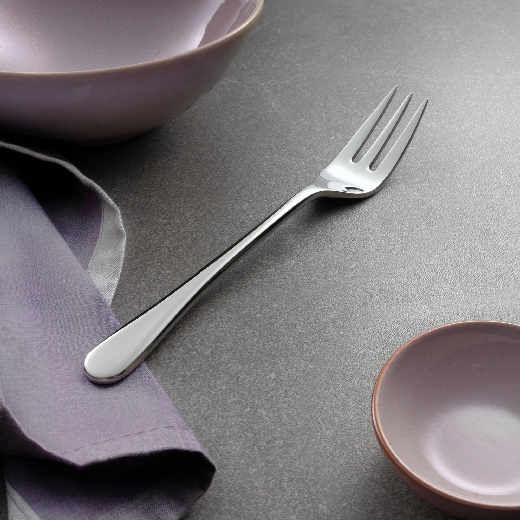 Iona Bright Fish Fork - Image 2