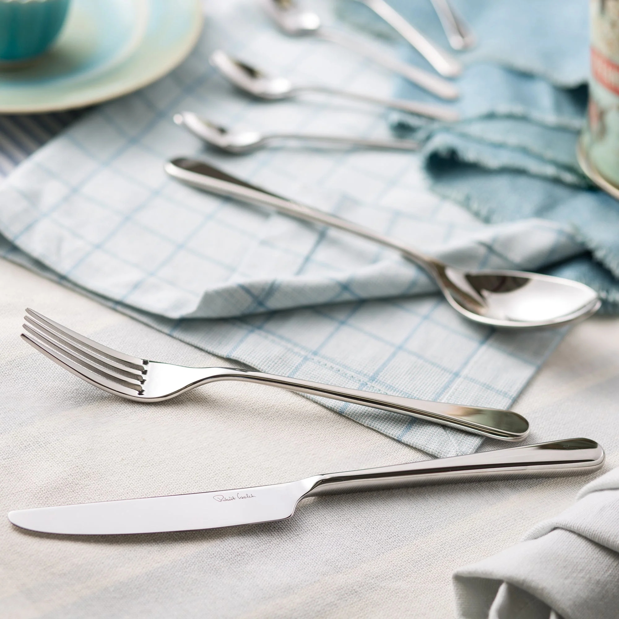 Iona Bright Long Handled Spoon, Set of 4 - Image 4