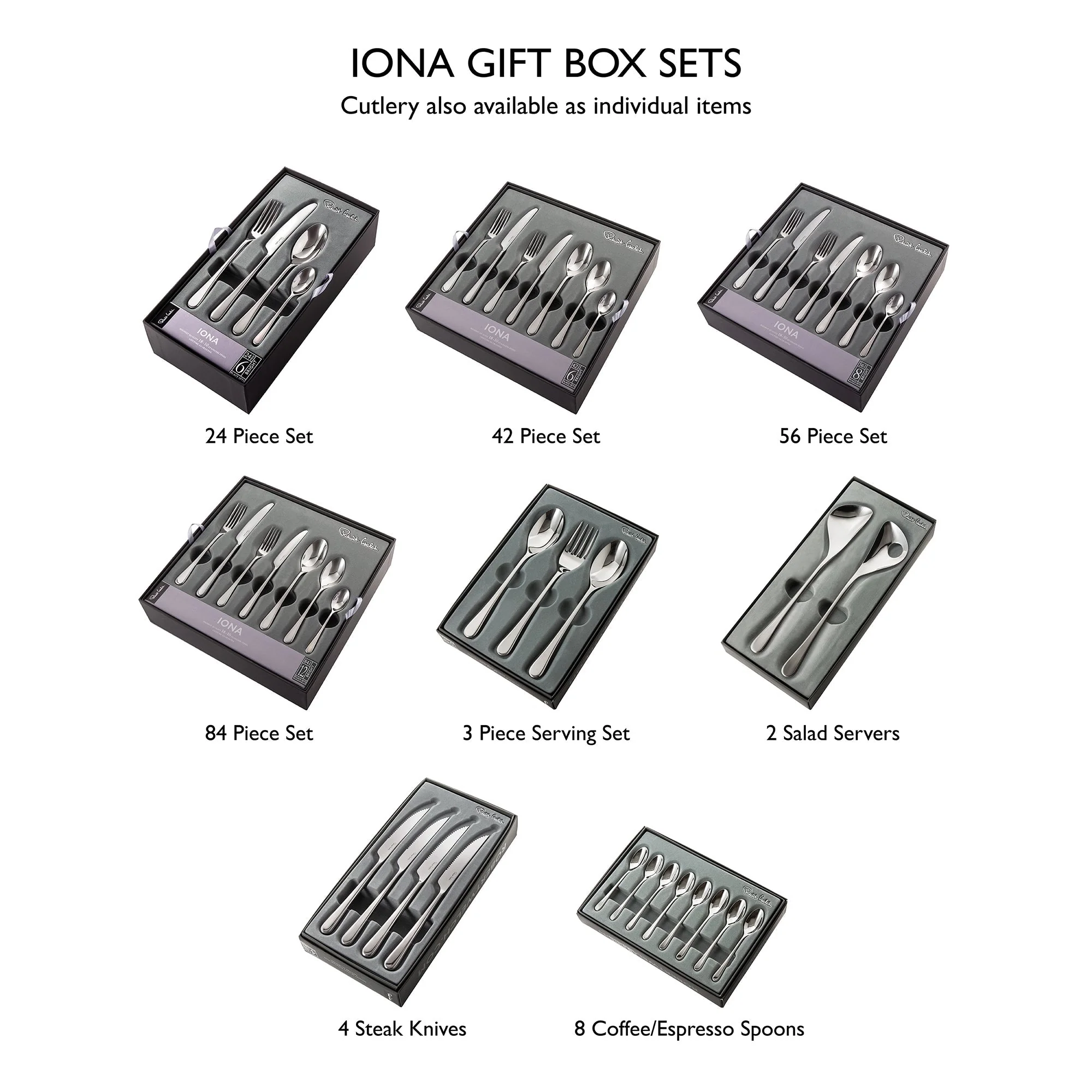 Iona Bright Long Handled Spoon, Set of 4 - Image 6