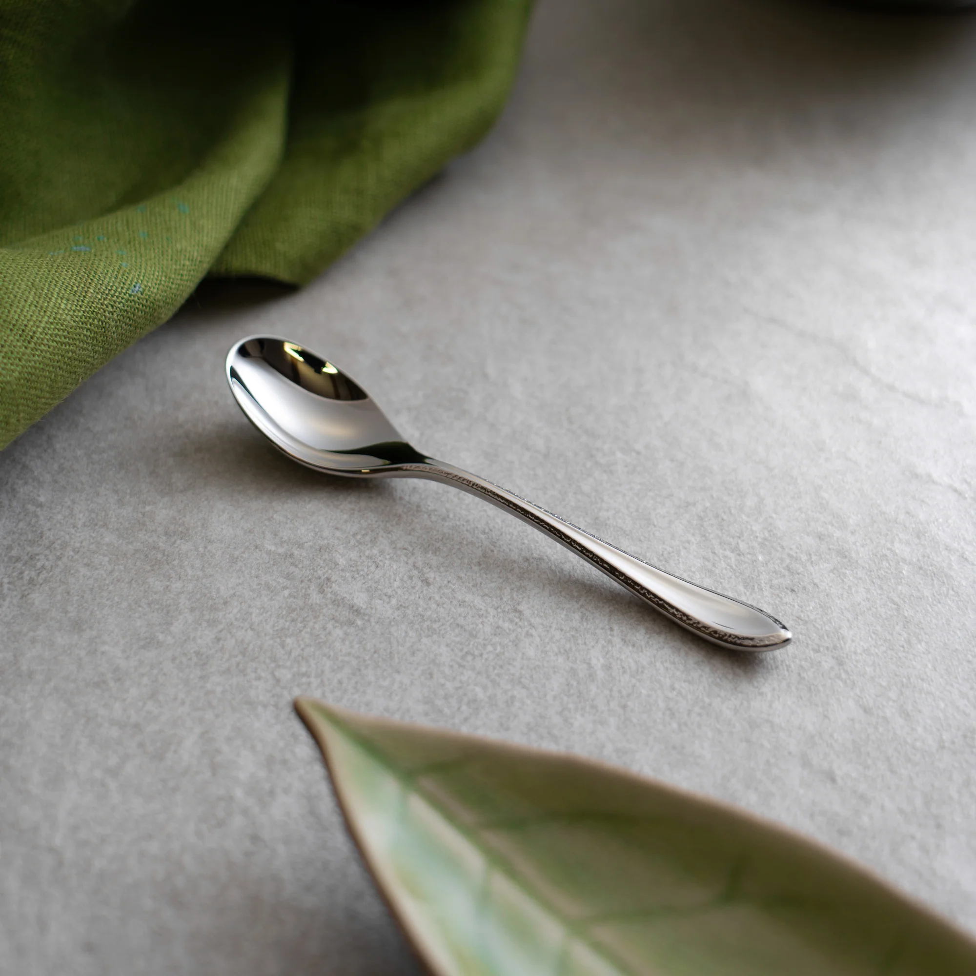 Kemble Texture Bright Coffee / Espresso Spoon - Image 2