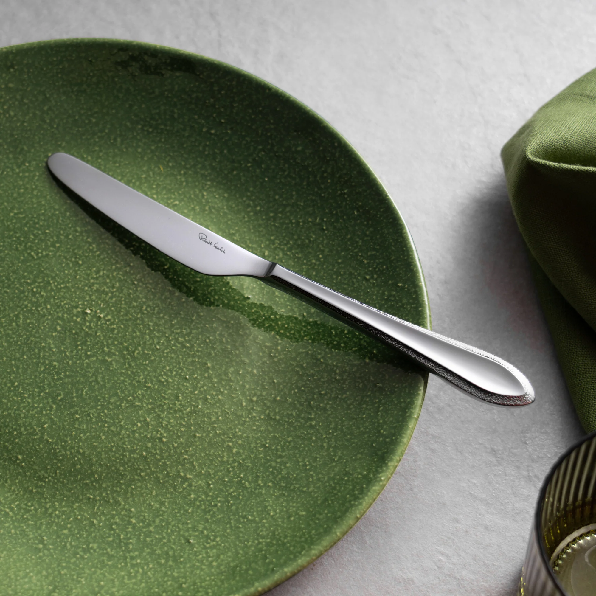Kemble Texture Bright Table Knife - Image 2