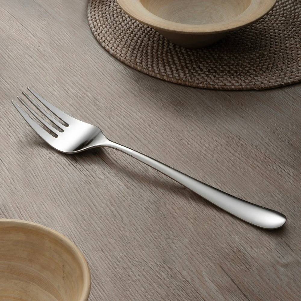 Kingham Bright Large Serving Fork - Image 2