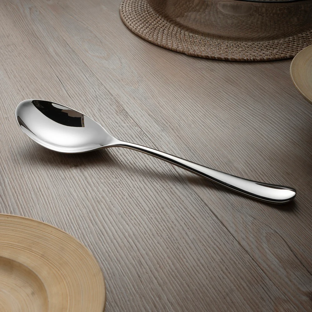Kingham Bright Large Serving Spoon - Image 2