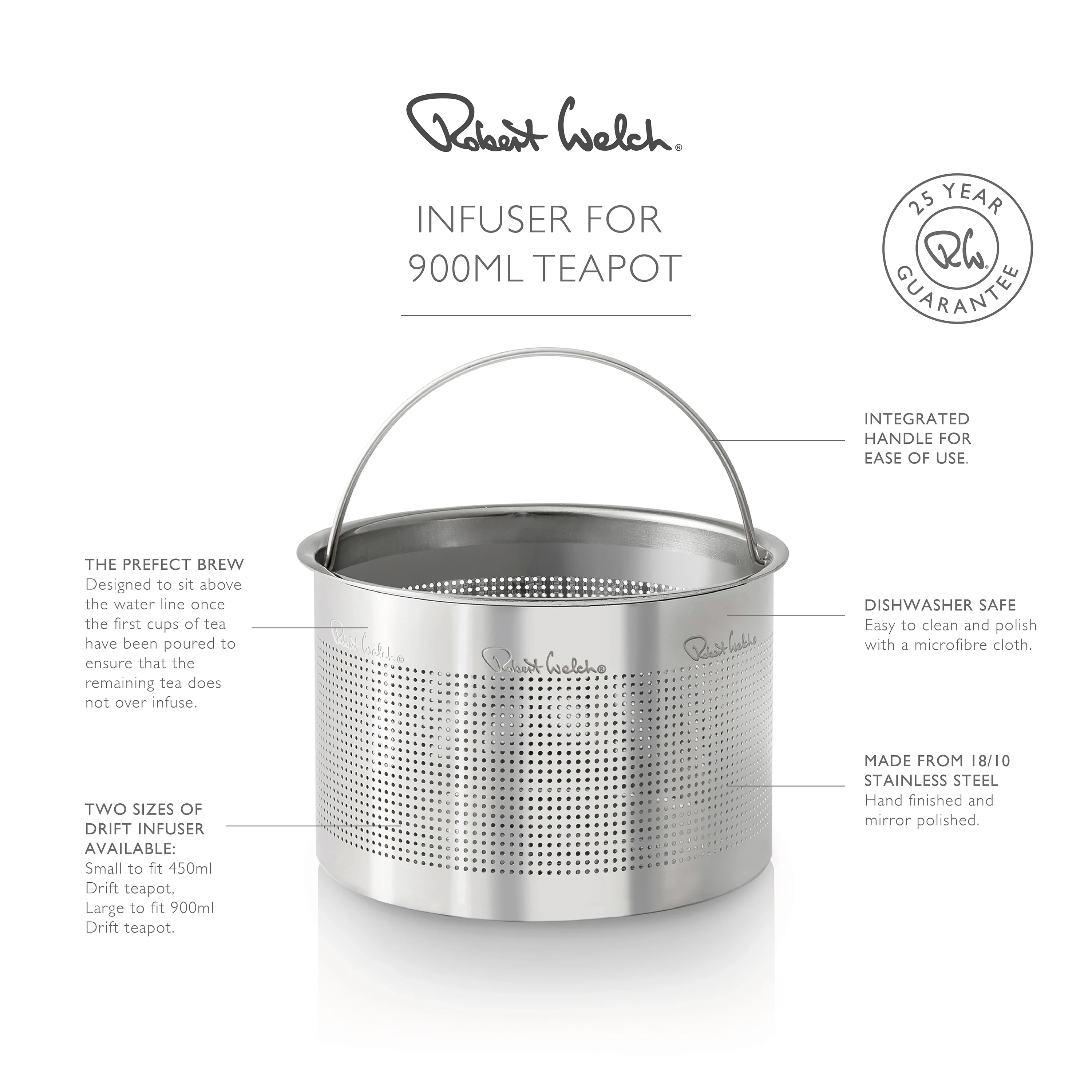 Large Tea Infuser for Drift Teapot 900ml - Image 3