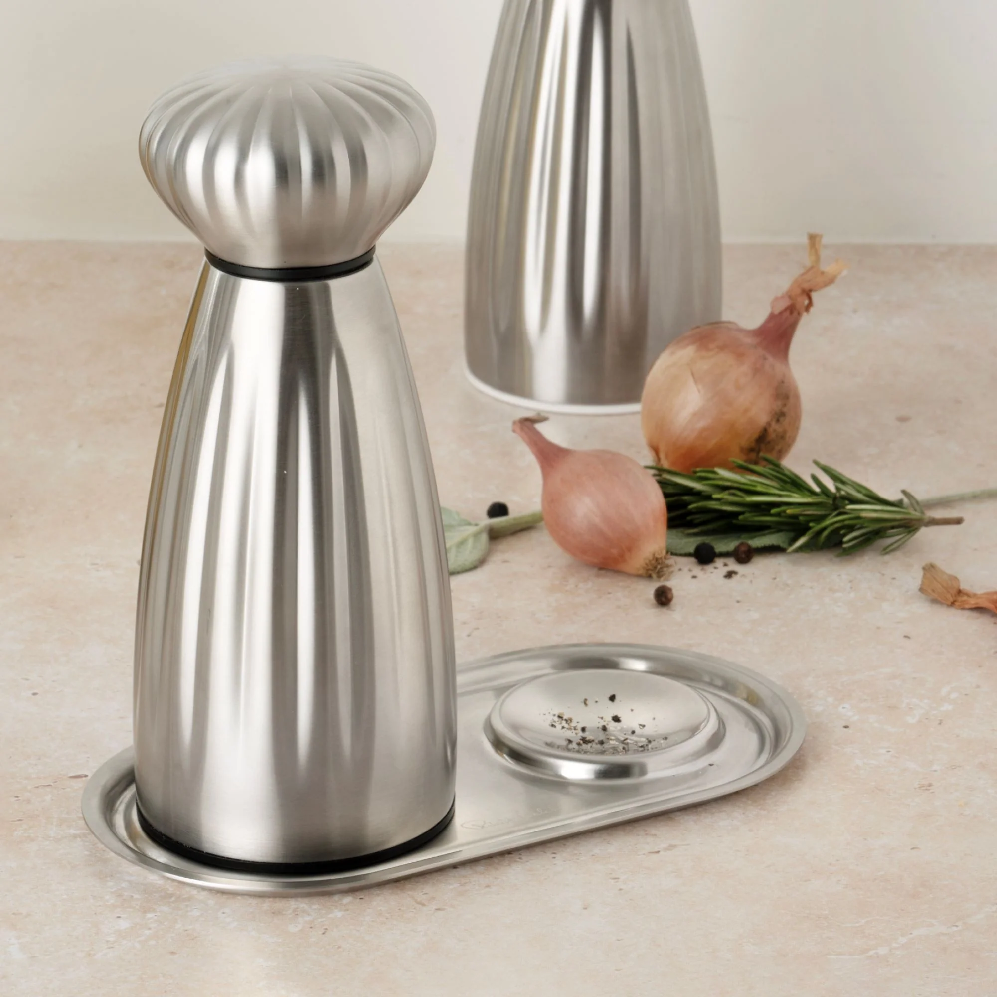 Mills Tray Satin Stainless Steel - Image 2