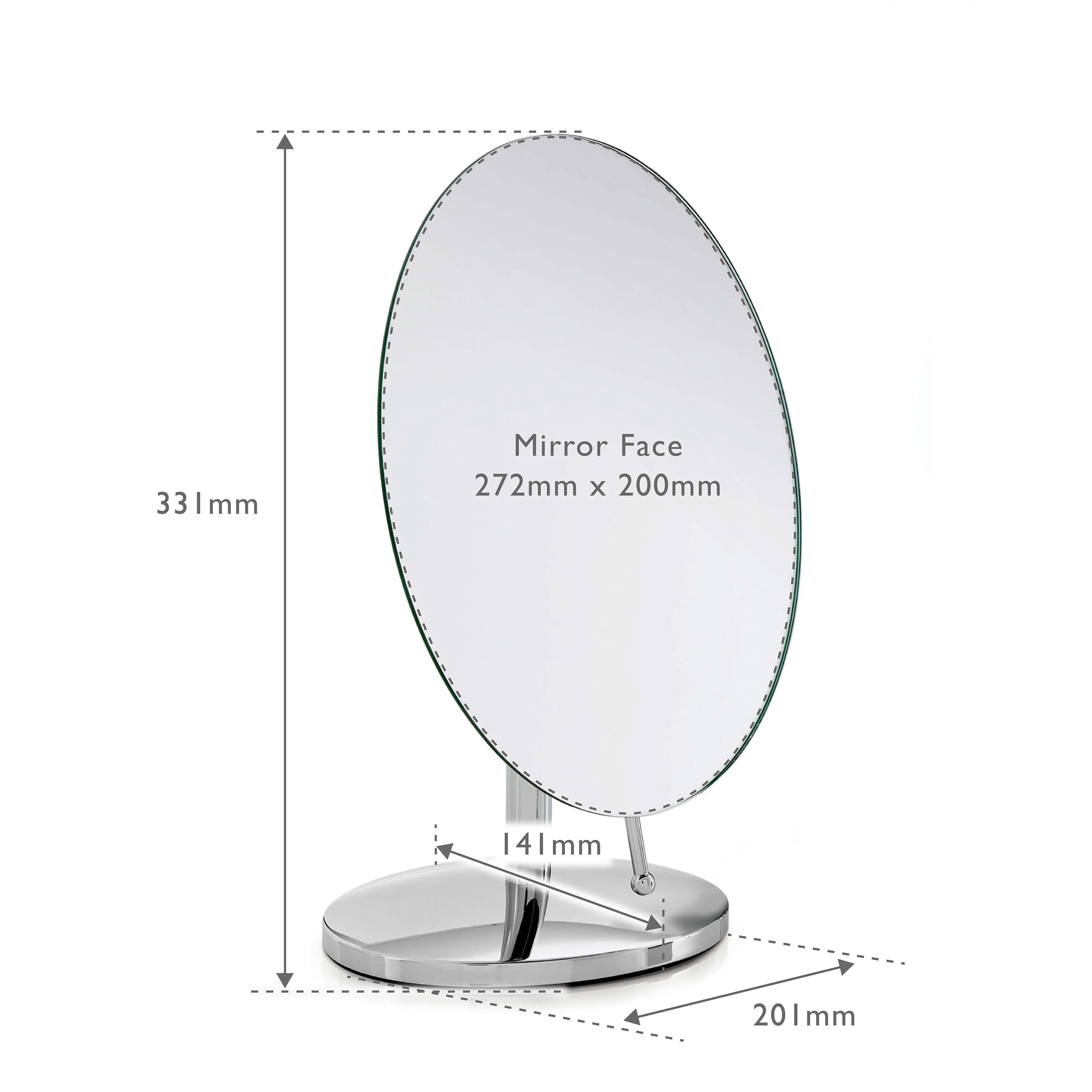 Oblique Pedestal Mirror - Image 3