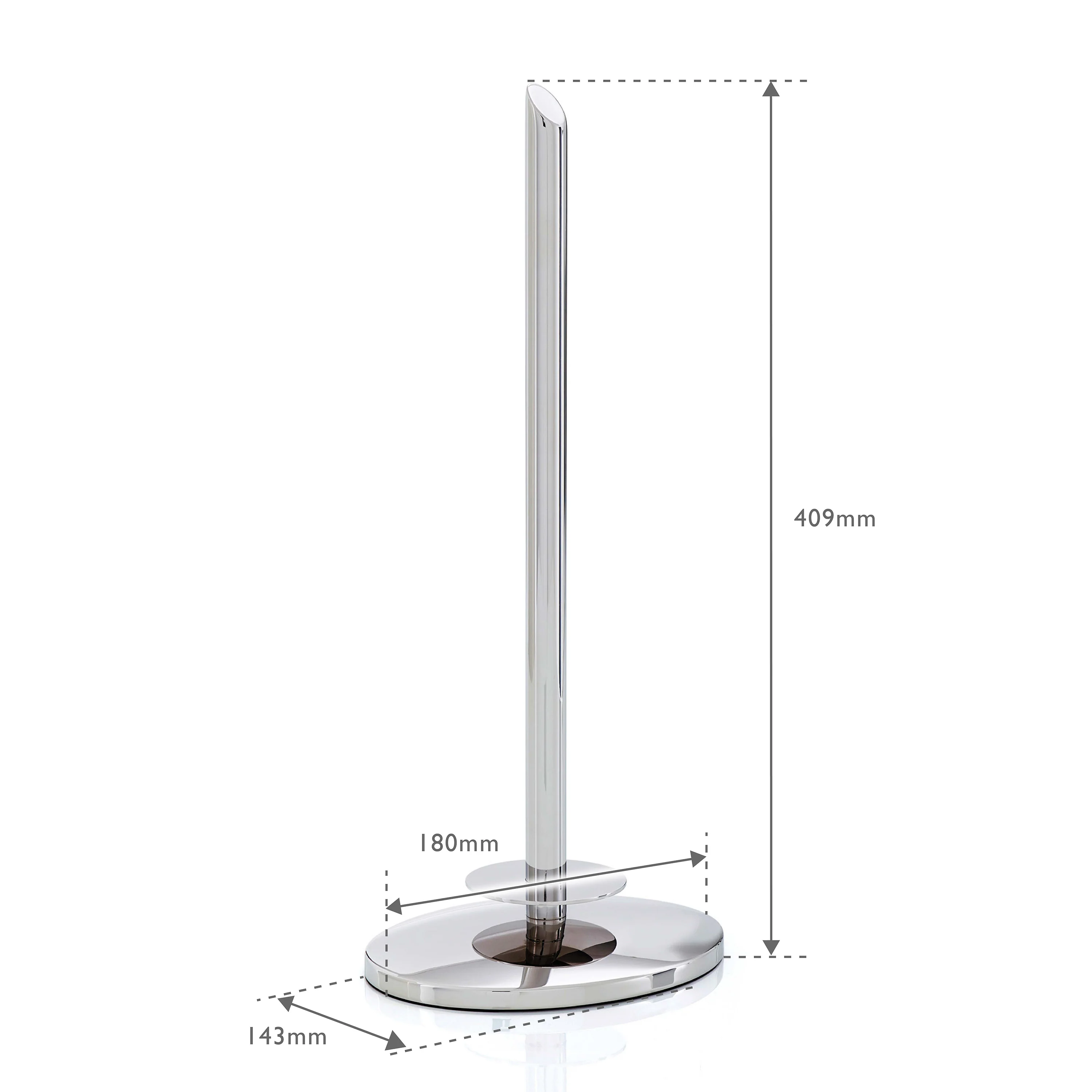 Oblique Toilet Roll Holder Floor Standing - Image 3