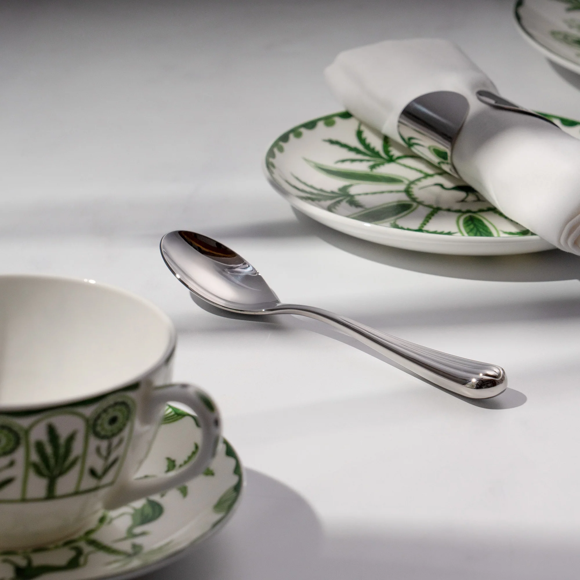 Palm Air Bright American / US Teaspoon - Image 2