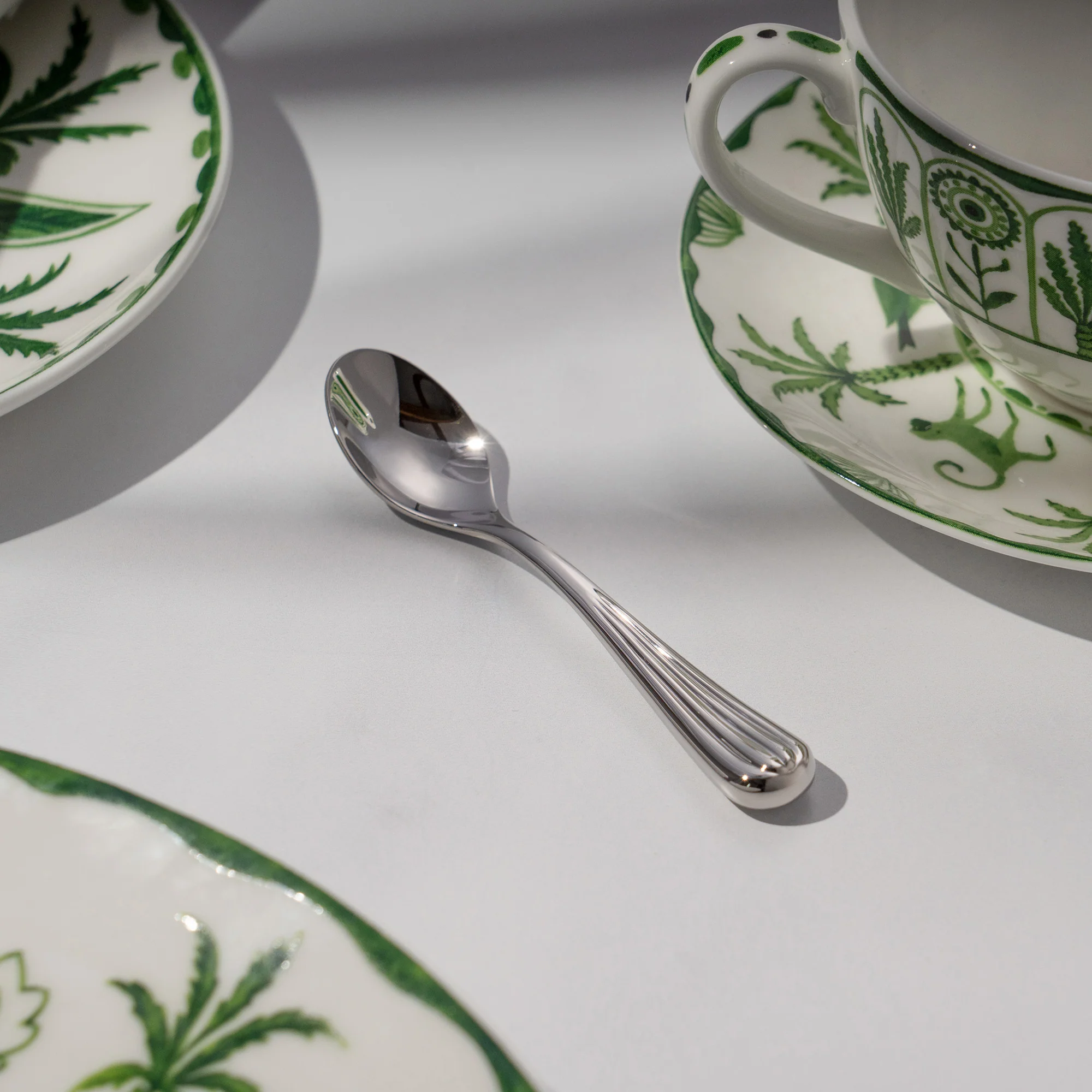 Palm Air Bright Coffee / Espresso Spoon - Image 2