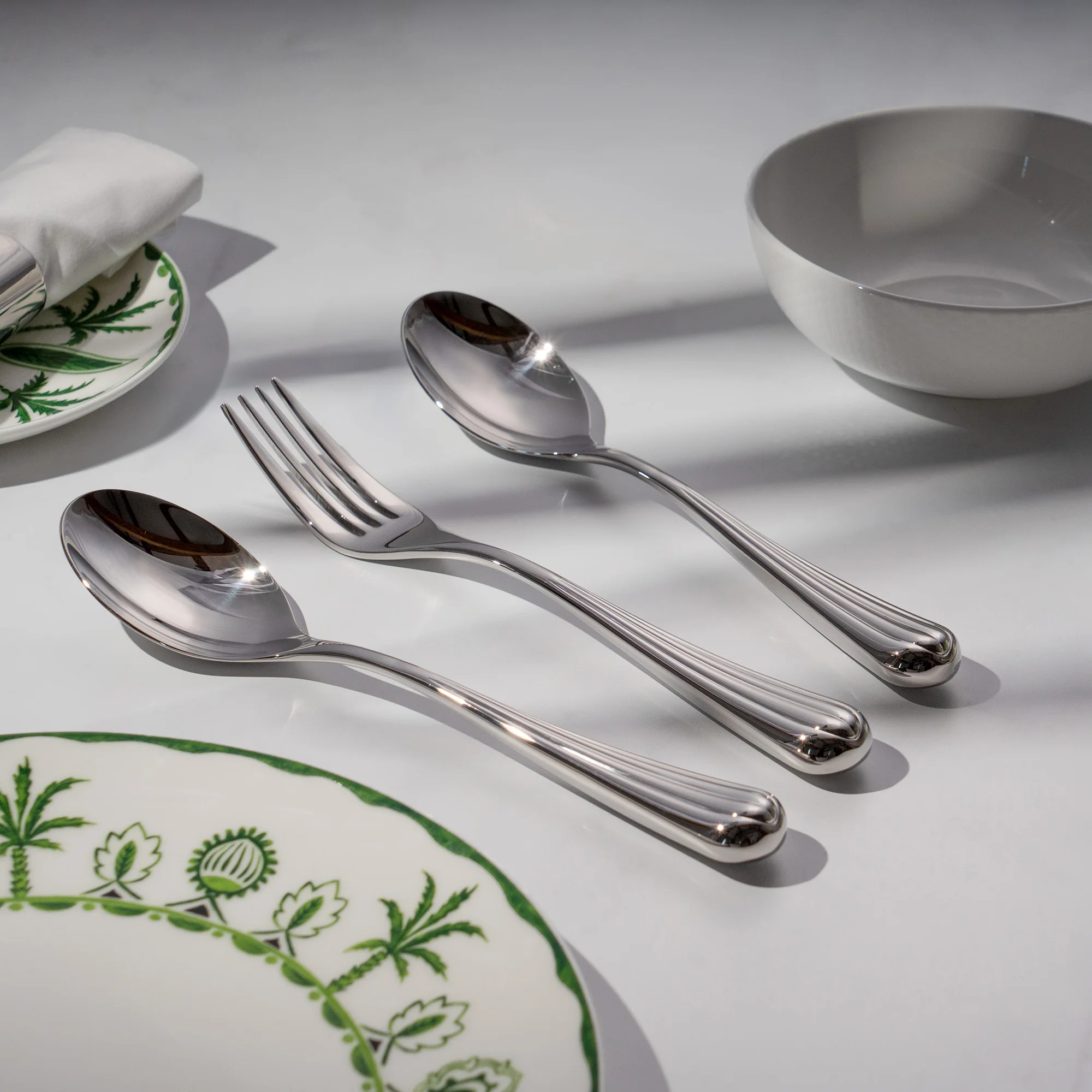 Palm Air Bright Serving Set, 3 Piece - Image 2