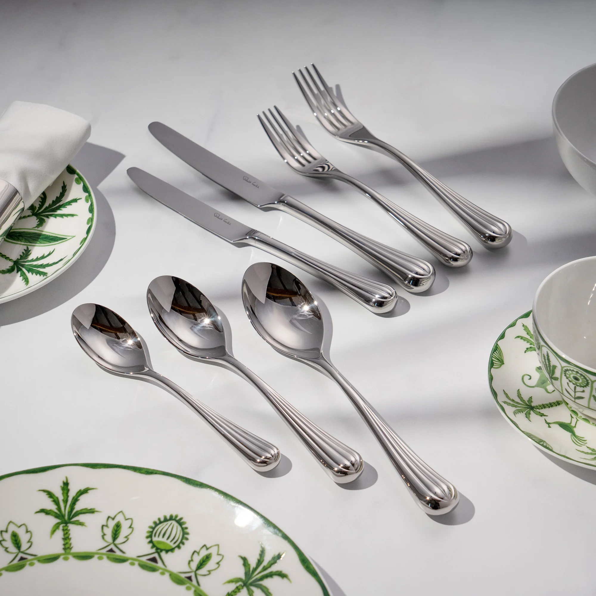 Palm Air Bright Serving Set, 3 Piece - Image 4