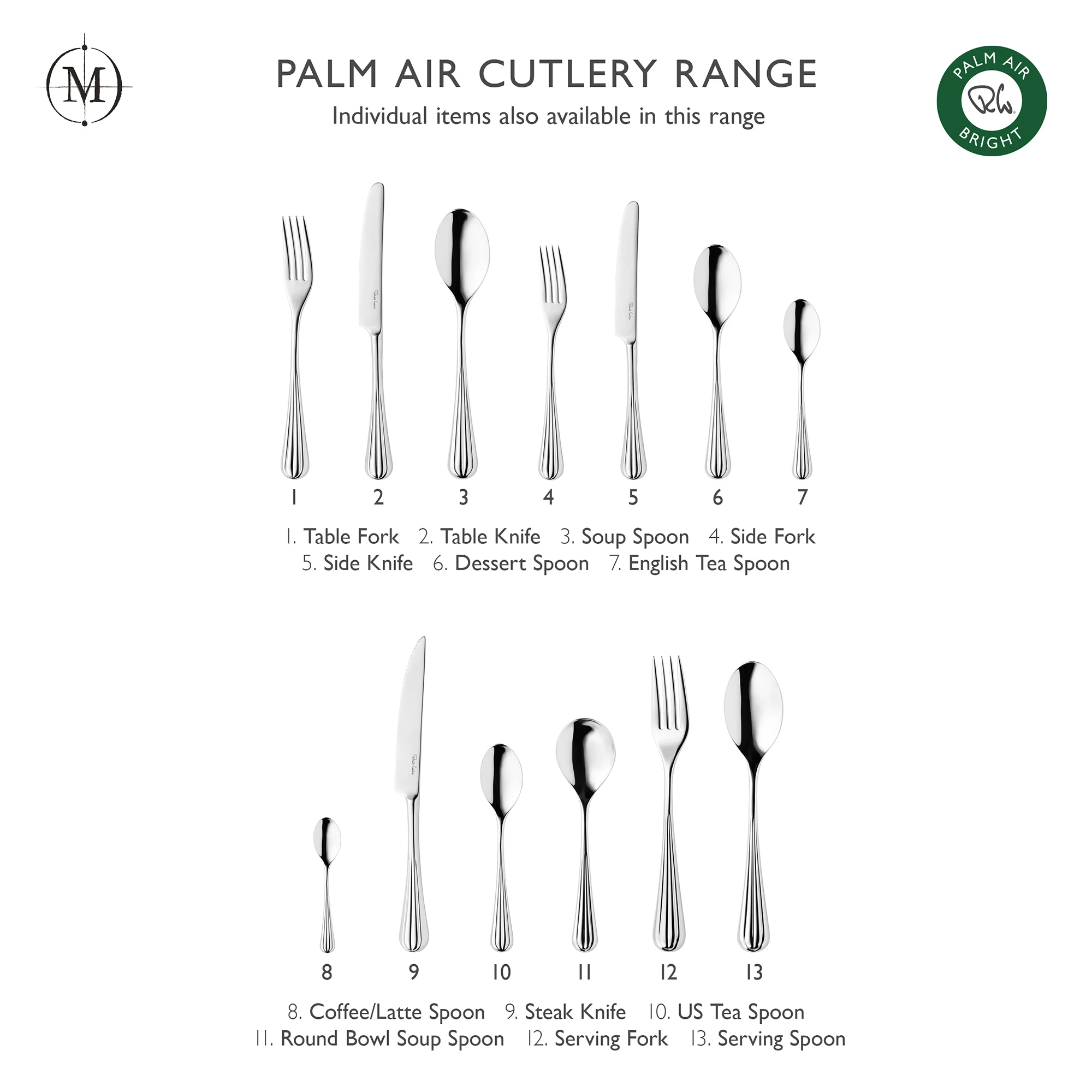 Palm Air Bright Serving Spoon - Image 5
