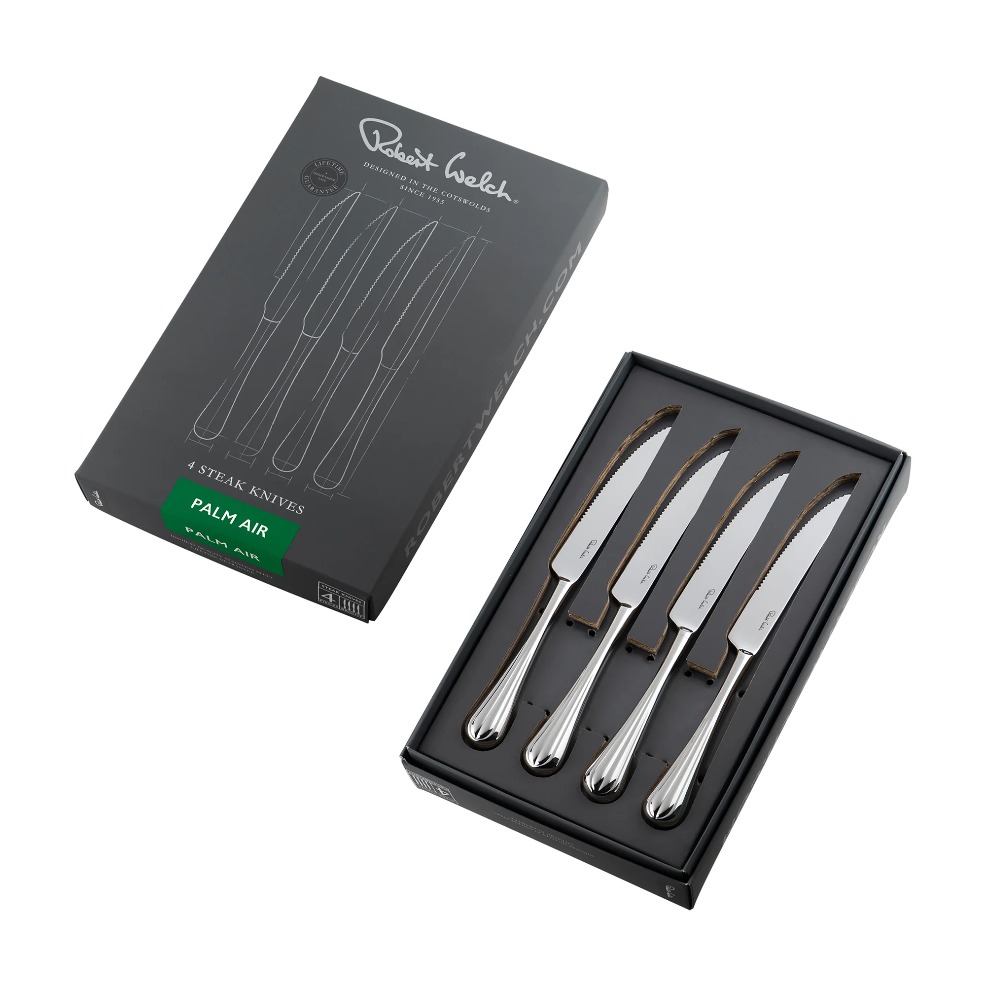 Palm Air Bright Steak Knife, Set of 4 - Image 3