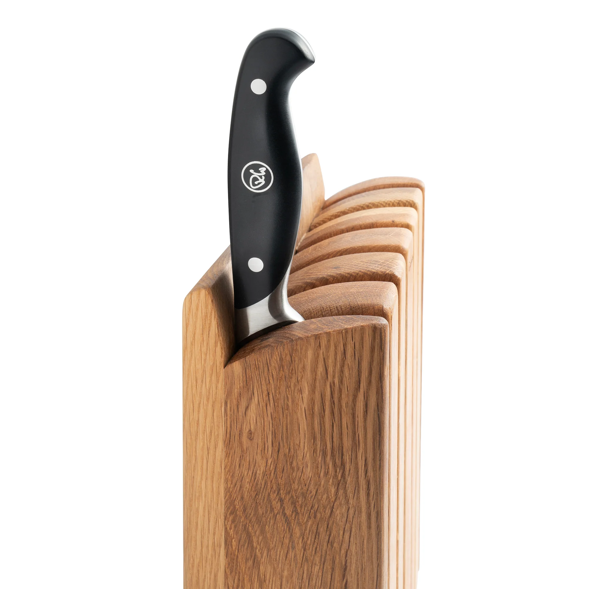 Professional Book Oak Knife Block Set - Image 9
