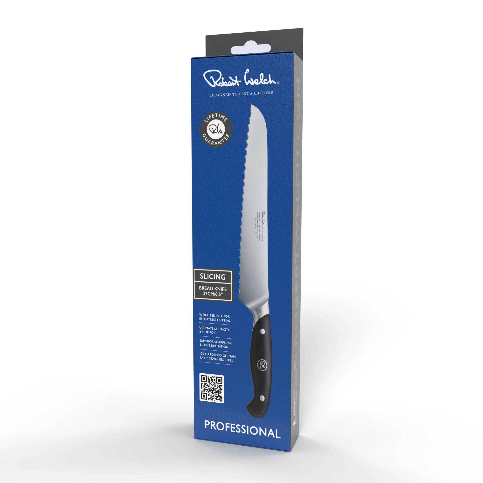 Professional Bread Knife 22cm - Image 3