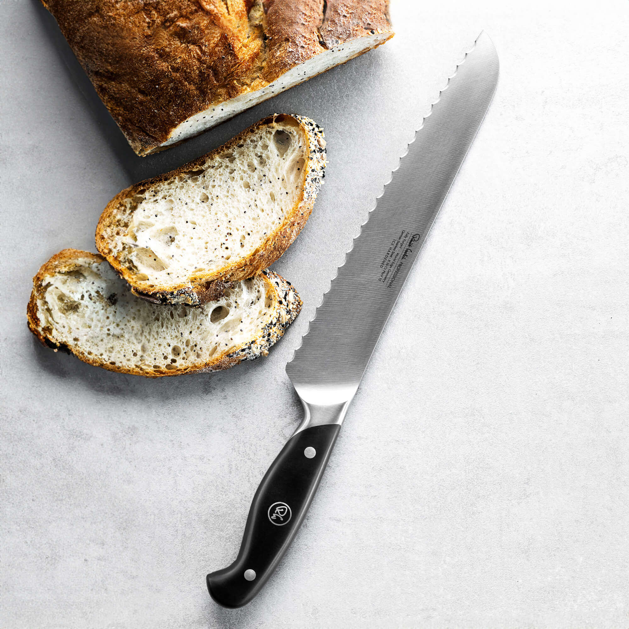 Professional Bread Knife 22cm - Image 4