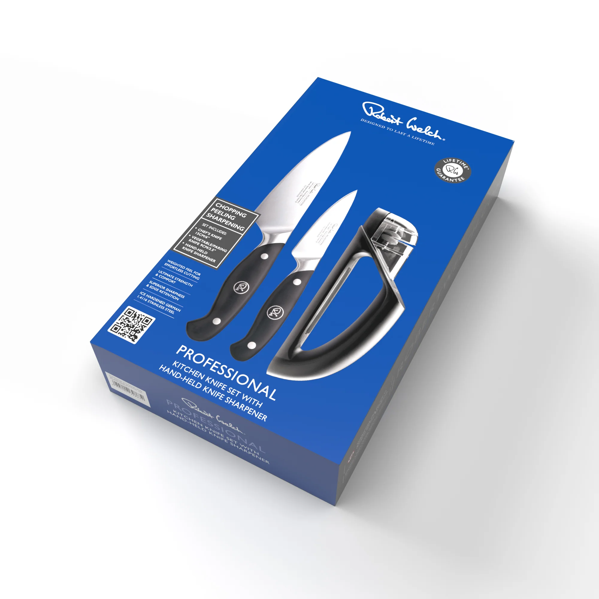 Professional Kitchen Knife Set with Knife Sharpener - Image 3
