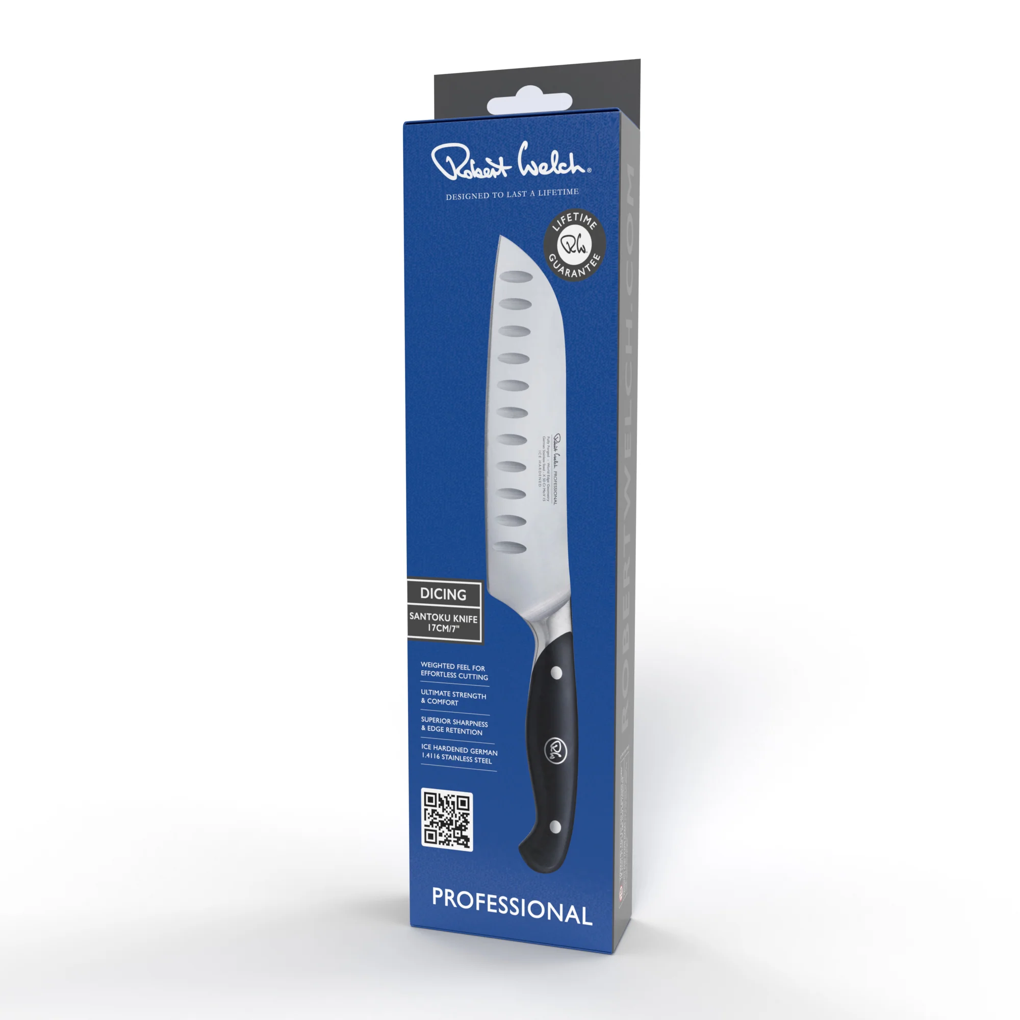 Professional Santoku Knife 17cm - Image 3