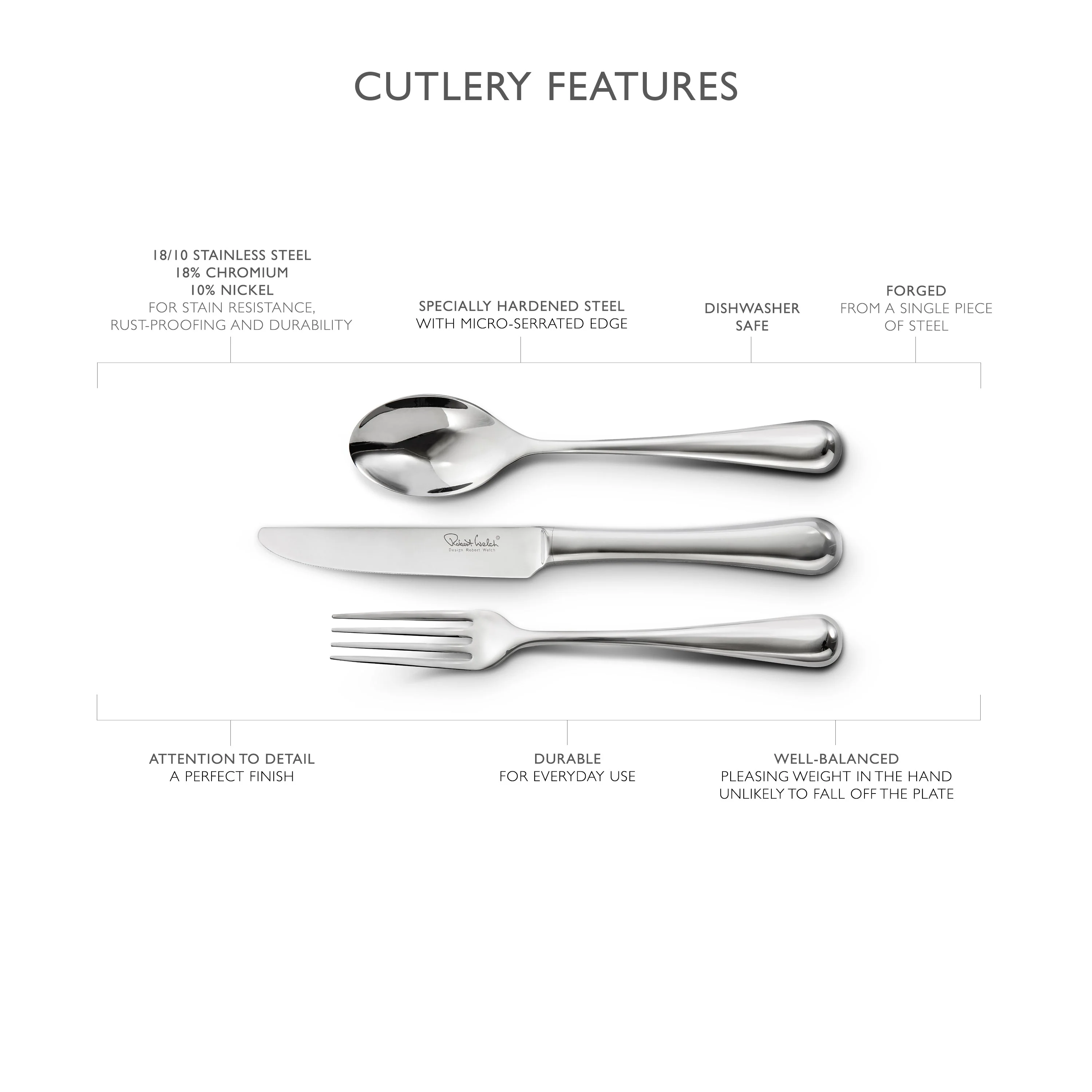 Radford Air Bright Serving Spoon - Image 7
