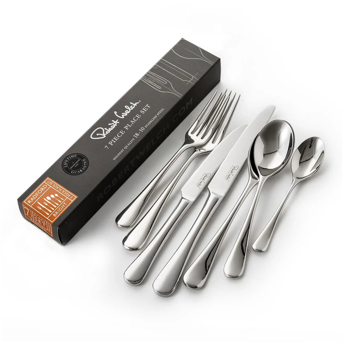 Radford Bright Cutlery Place Setting, 7 Piece - Image 3