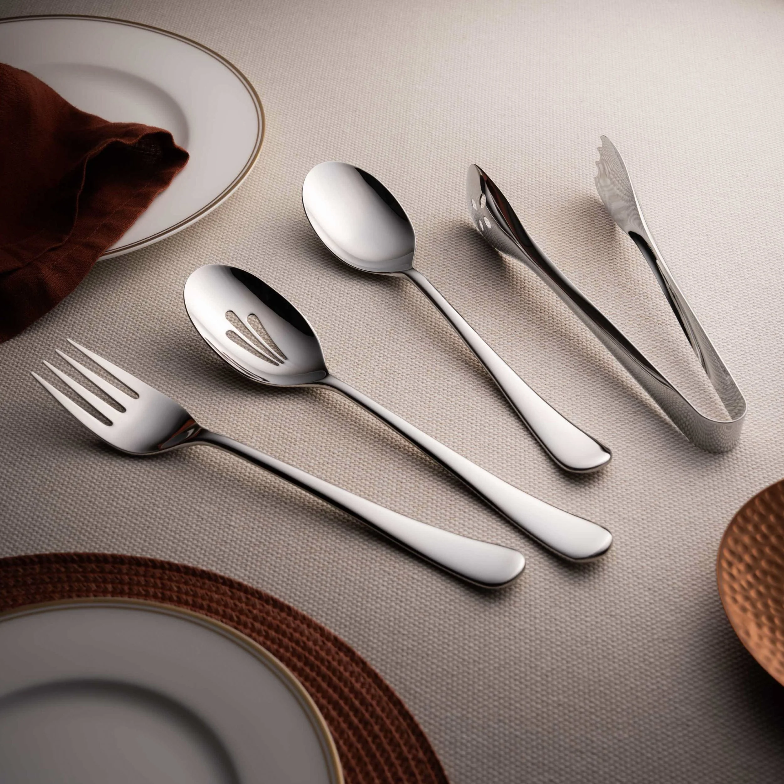 Radford Bright Serving Set, 4 Piece - Image 2