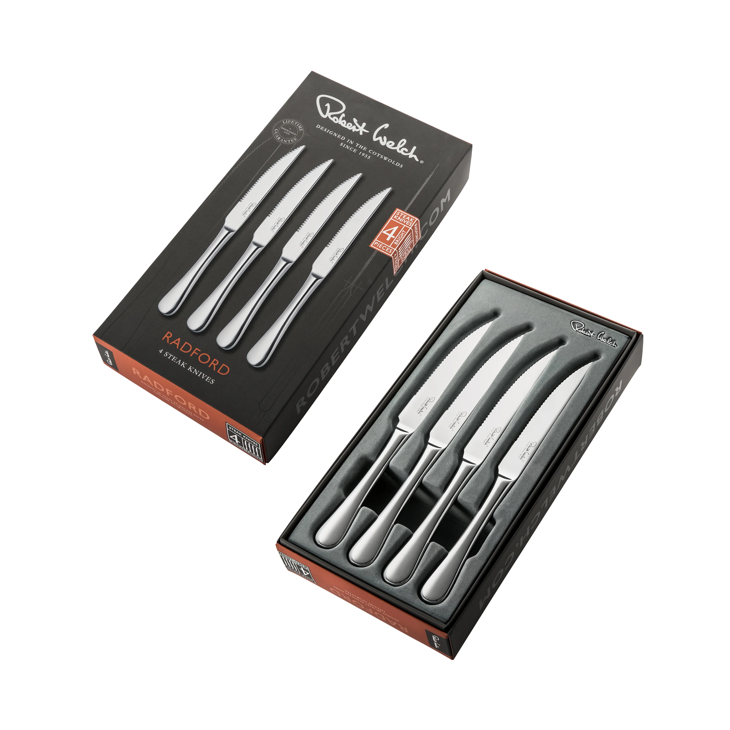 Radford Bright Steak Knife, Set of 4 - Image 3