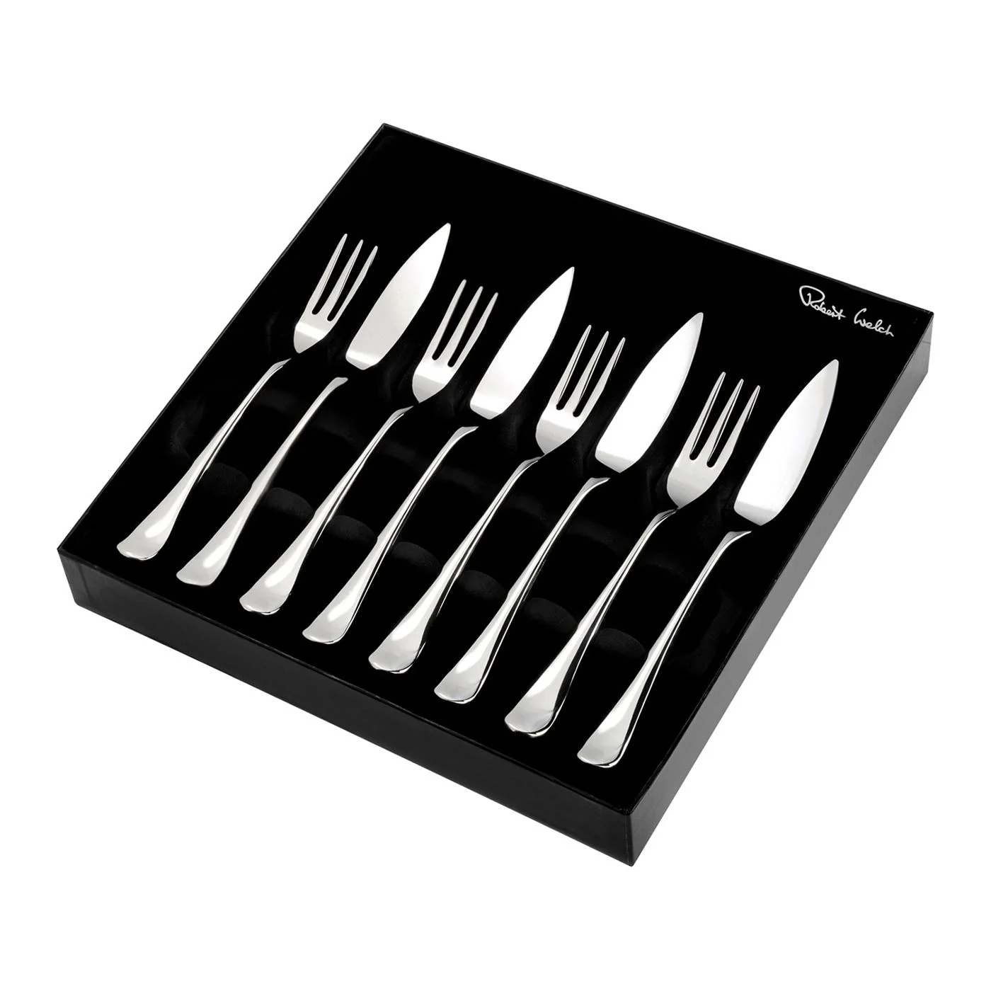 Radford Satin Fish Eaters, Set of 4 - Image 3