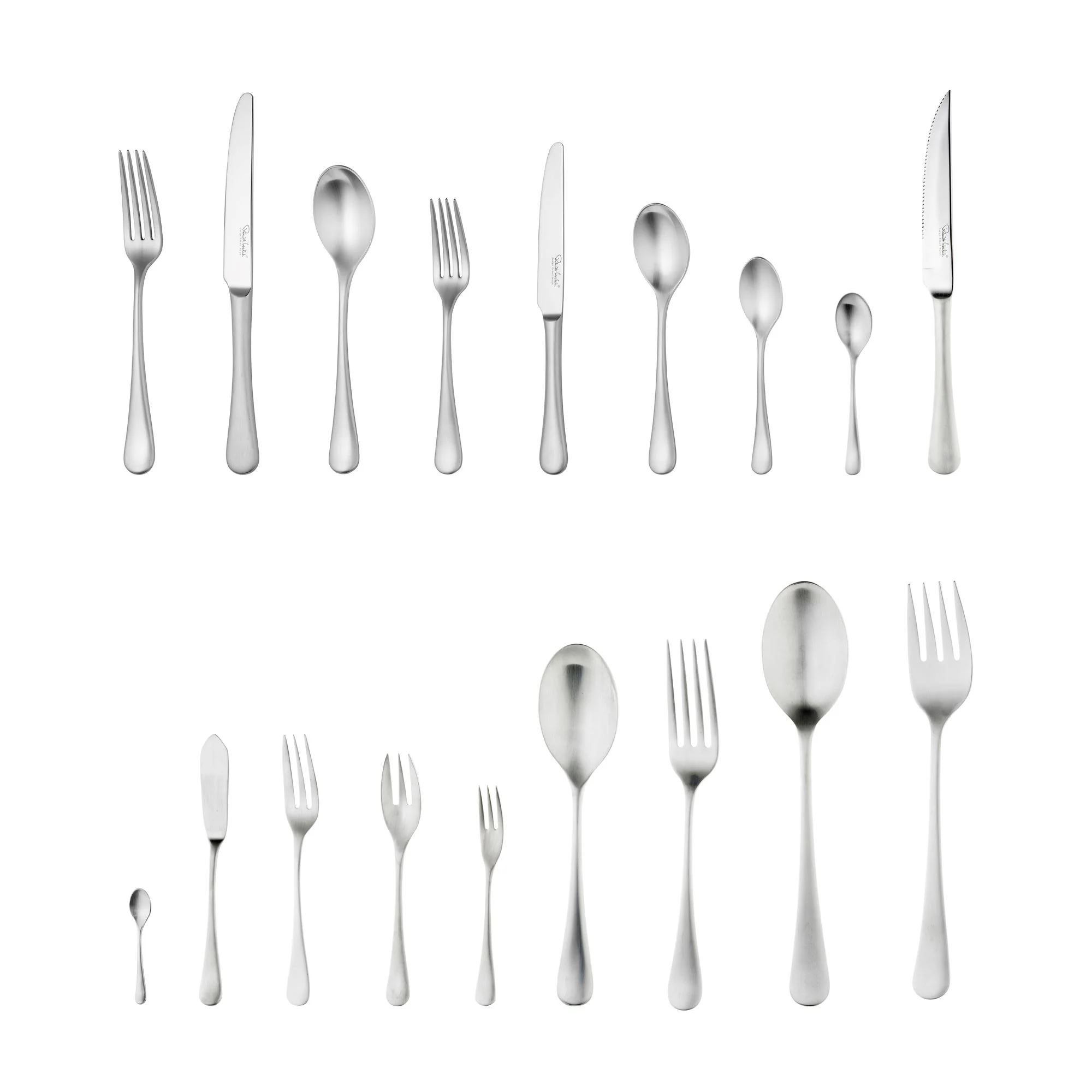 Radford Satin Fish Eaters, Set of 4 - Image 4